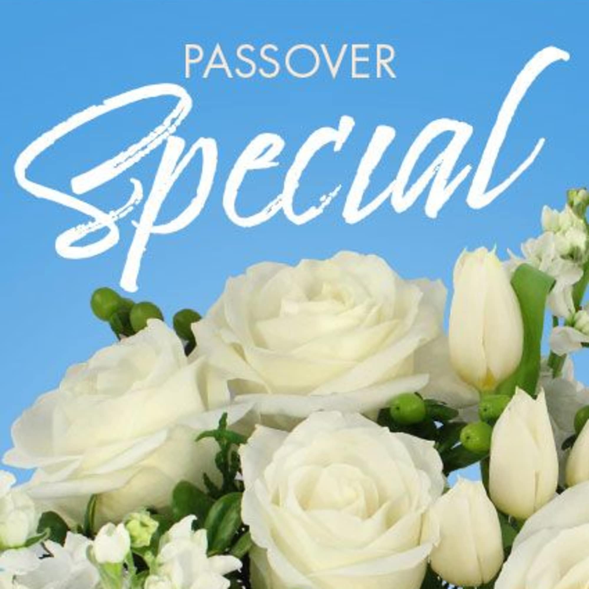 Celebrate the rebirth and reflection of Passover with a beautiful bouquet of