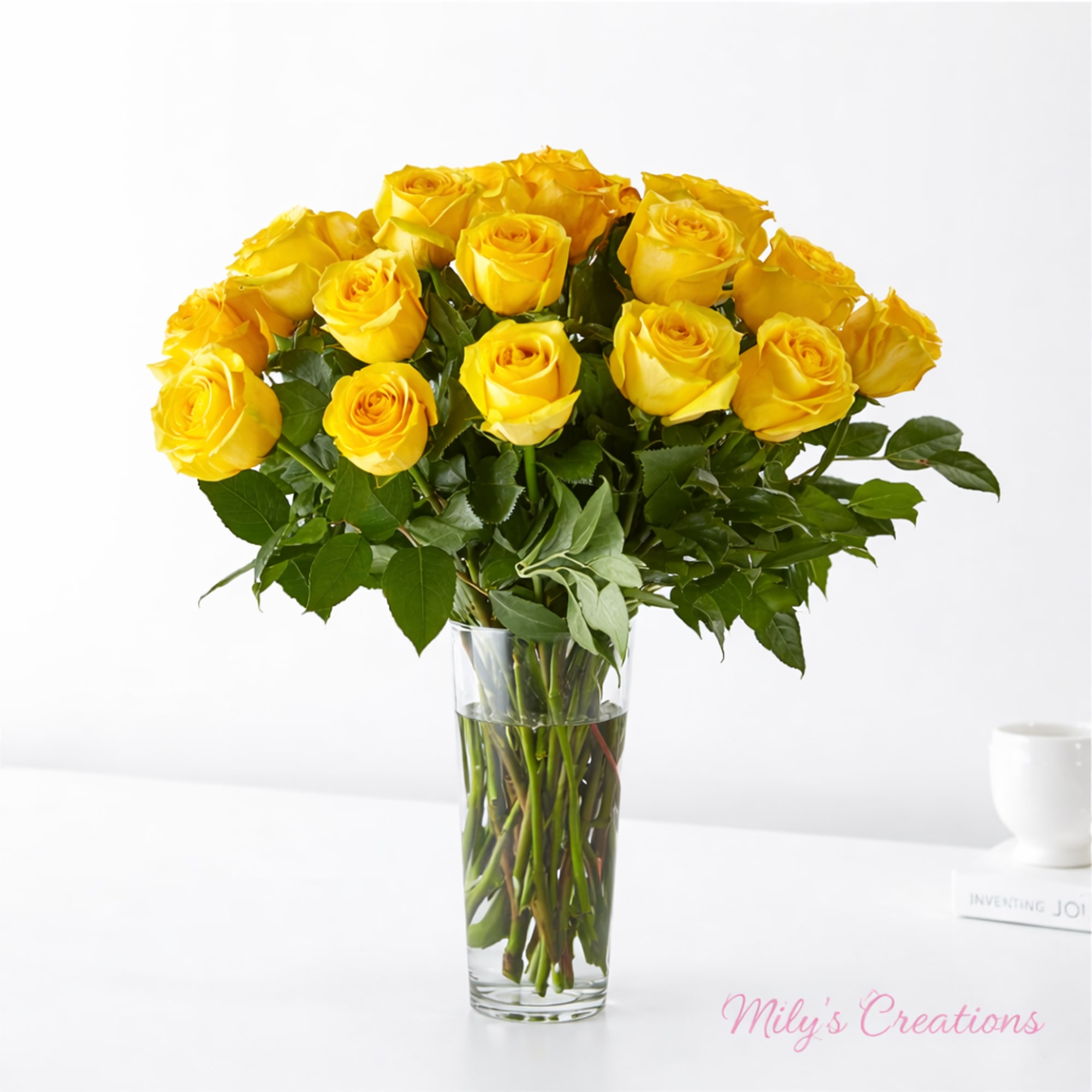 Yellow roses are a great option to send a non-romantic love. Send