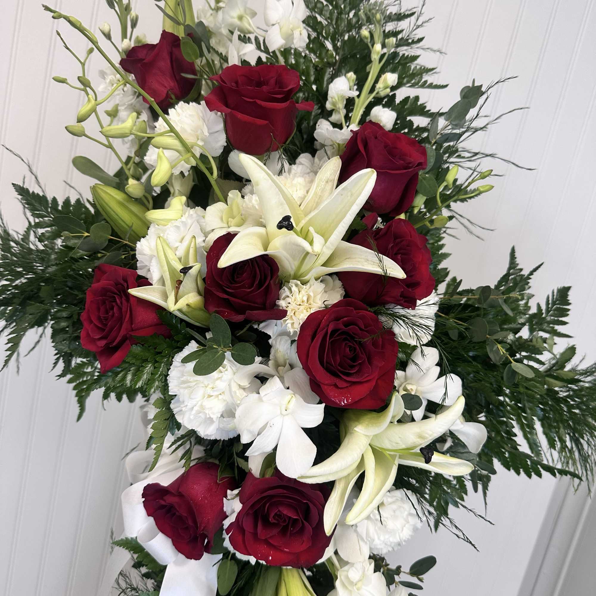 Standing Cross is subject to flower substitutions.