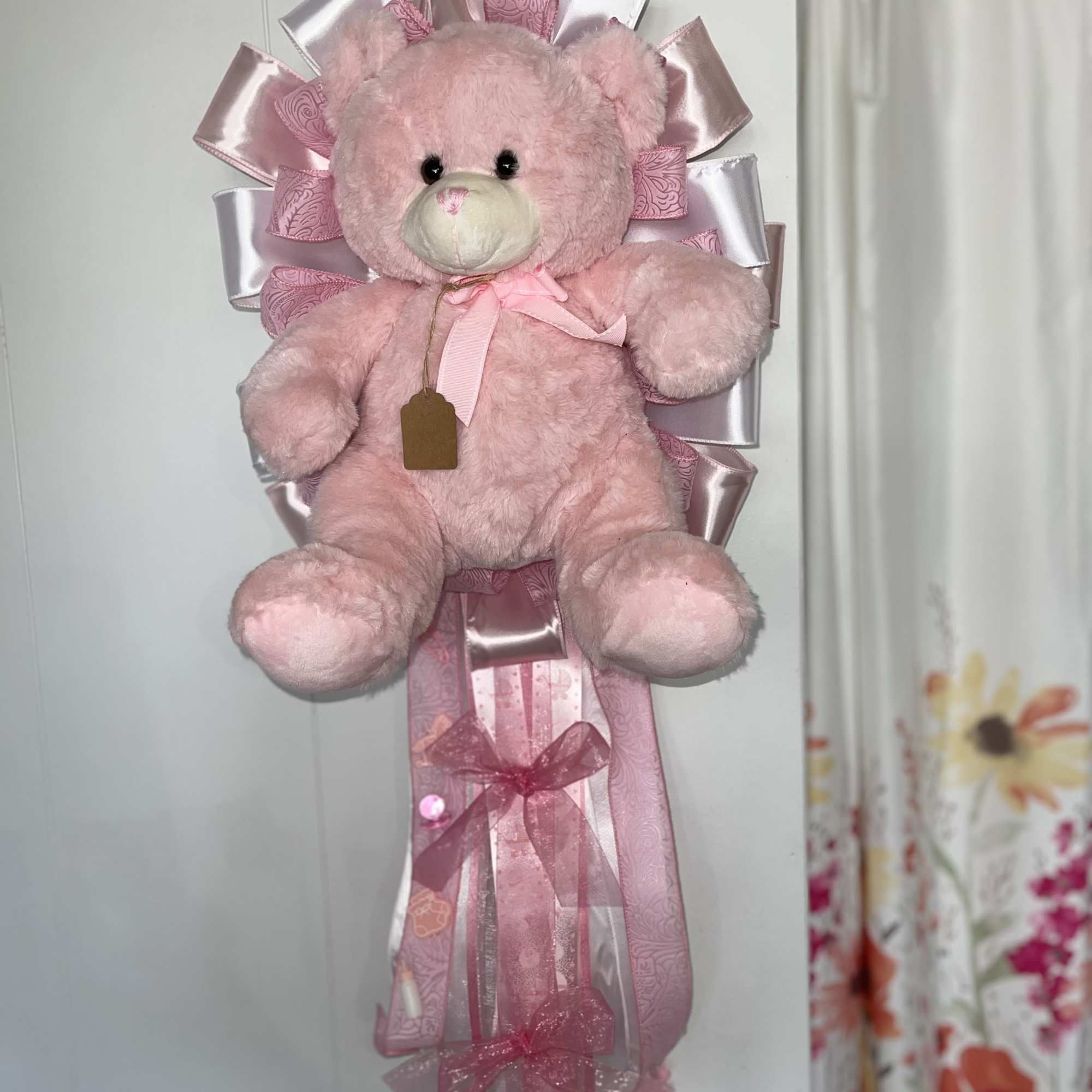 Perfect for your baby shower or to hang on a door.
Also, makes