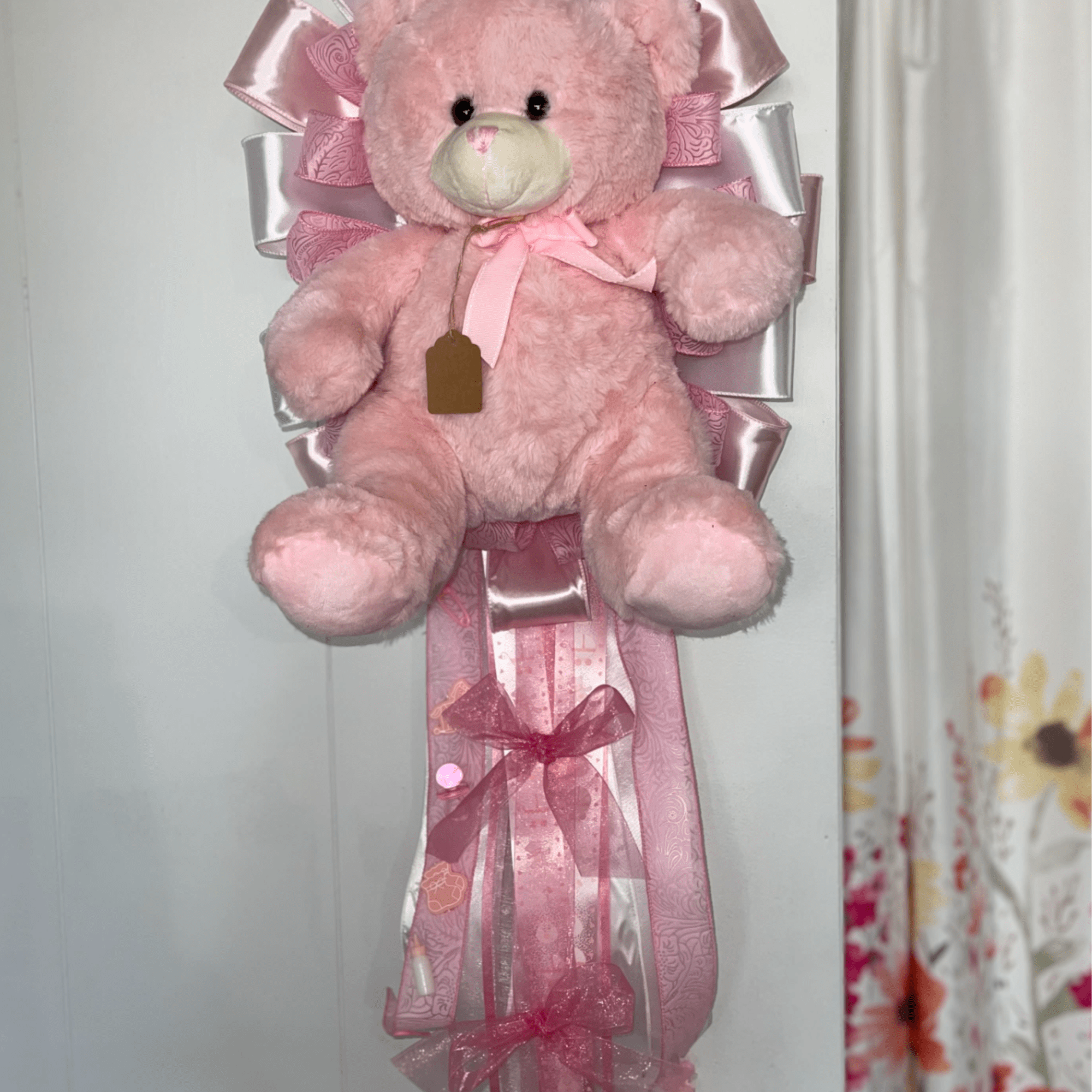 Perfect for your baby shower or to hang on a door.
Also, makes