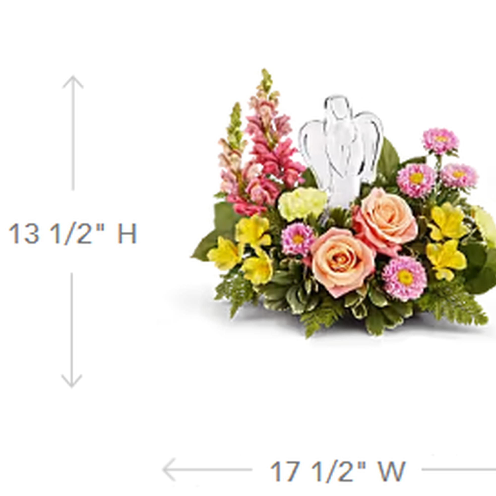 Angel&rsquo;s Embrace Bouquet &ndash; Sympathy Flower Delivery in Spring, TX &amp; North