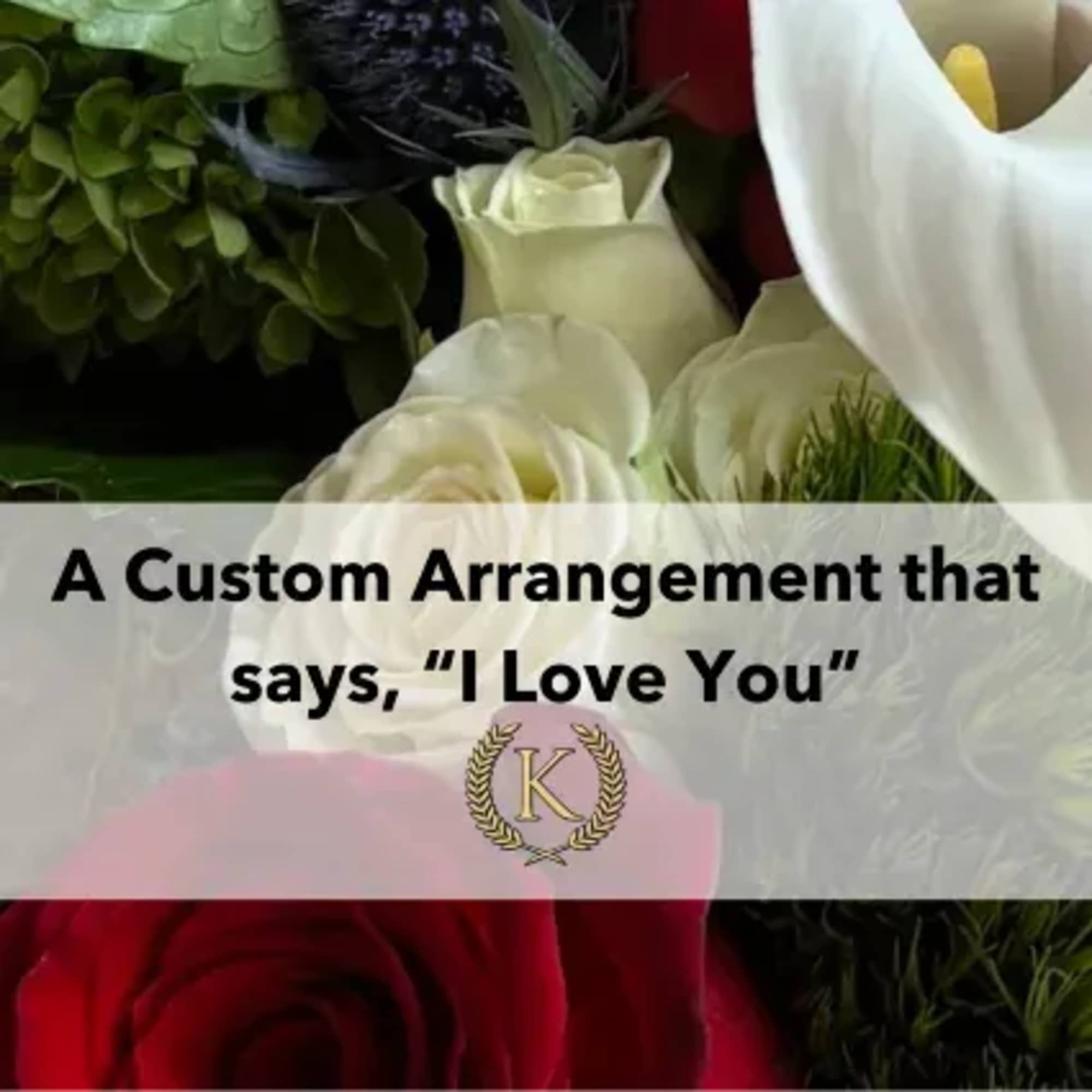 Our professional floral designers will create a unique arrangement to your specifications