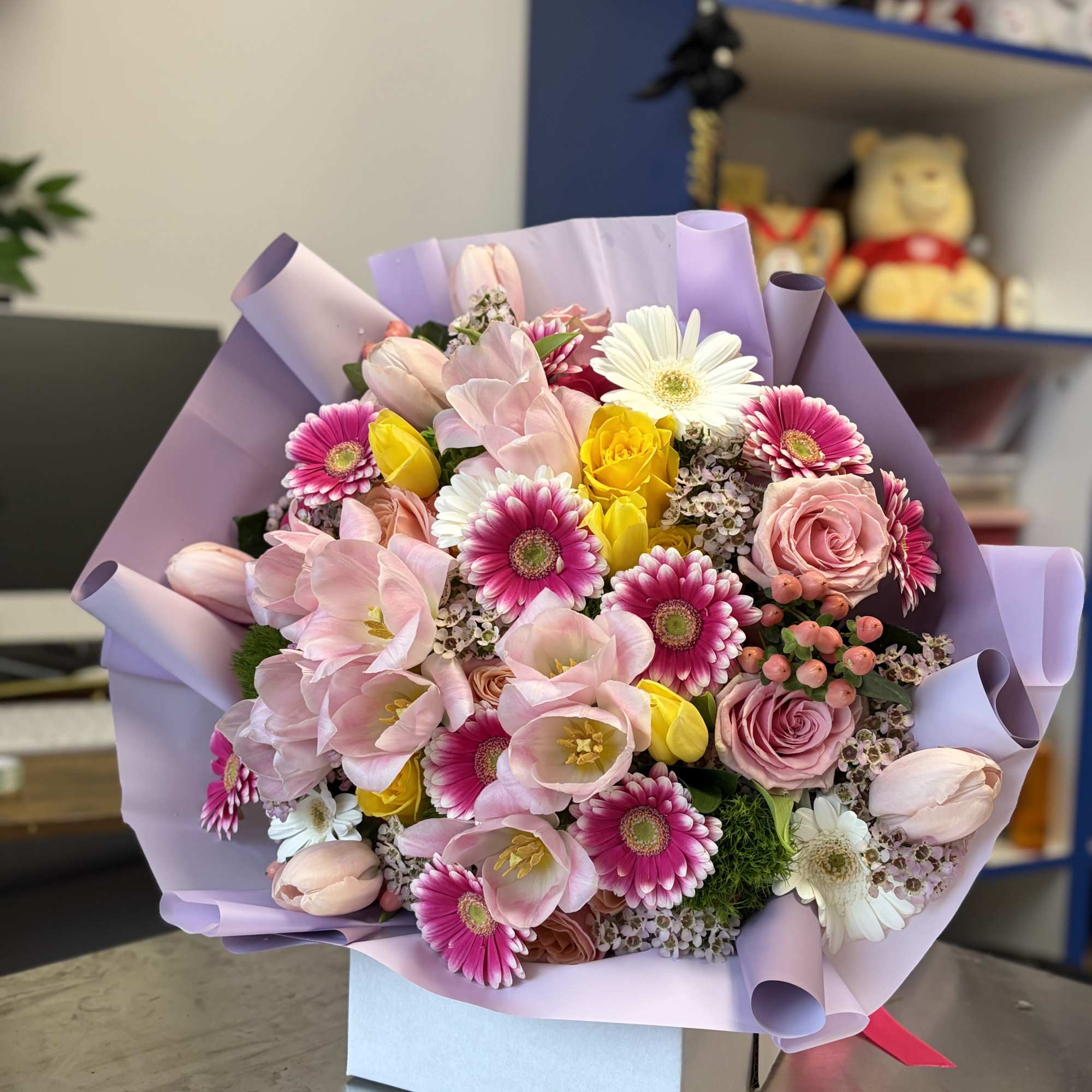 Ramo tonos pasteles dia de la madre Long Island New York