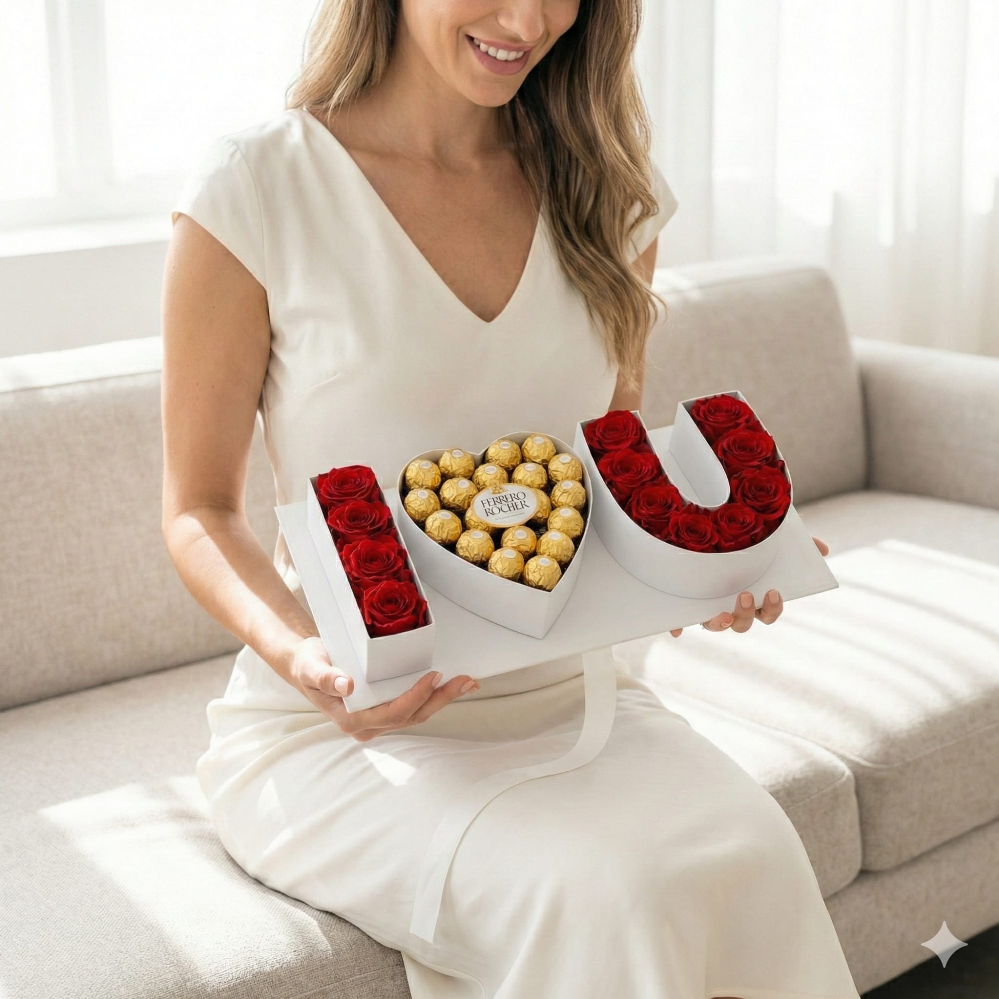 Why choose between flowers and chocolate when you can give the ultimate