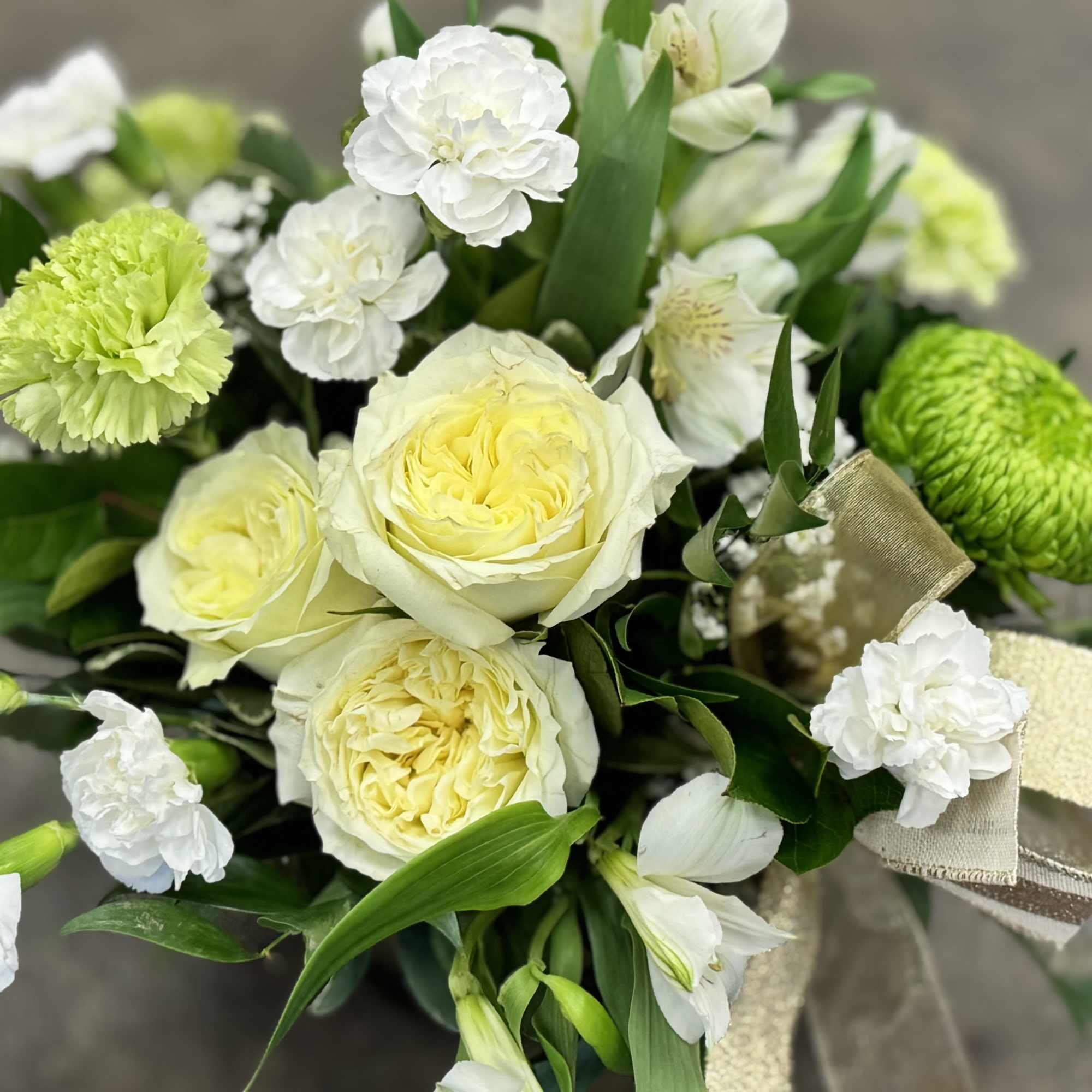 Soft, fresh, and full of life&mdash;this garden-inspired arrangement captures the feeling of