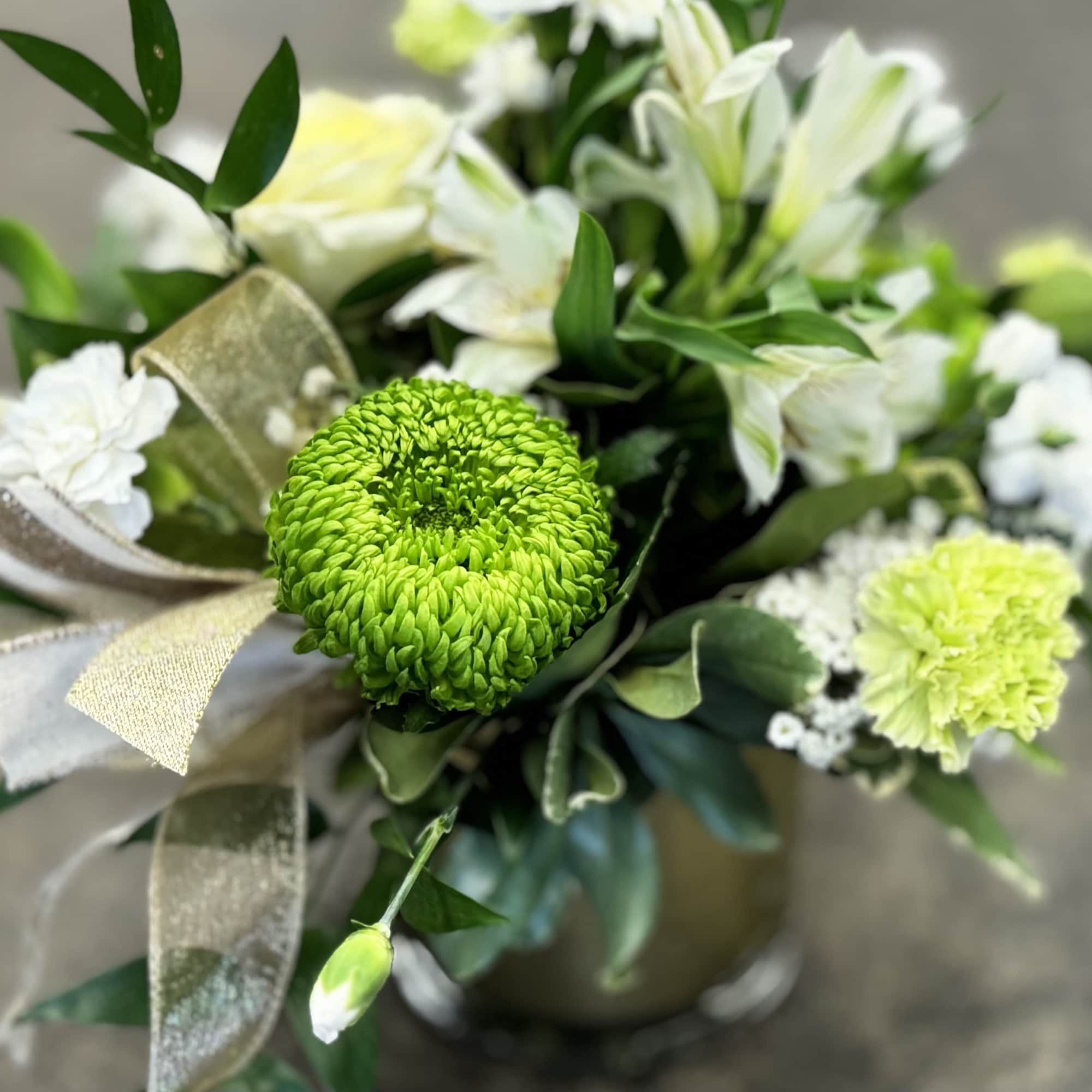 Soft, fresh, and full of life&mdash;this garden-inspired arrangement captures the feeling of