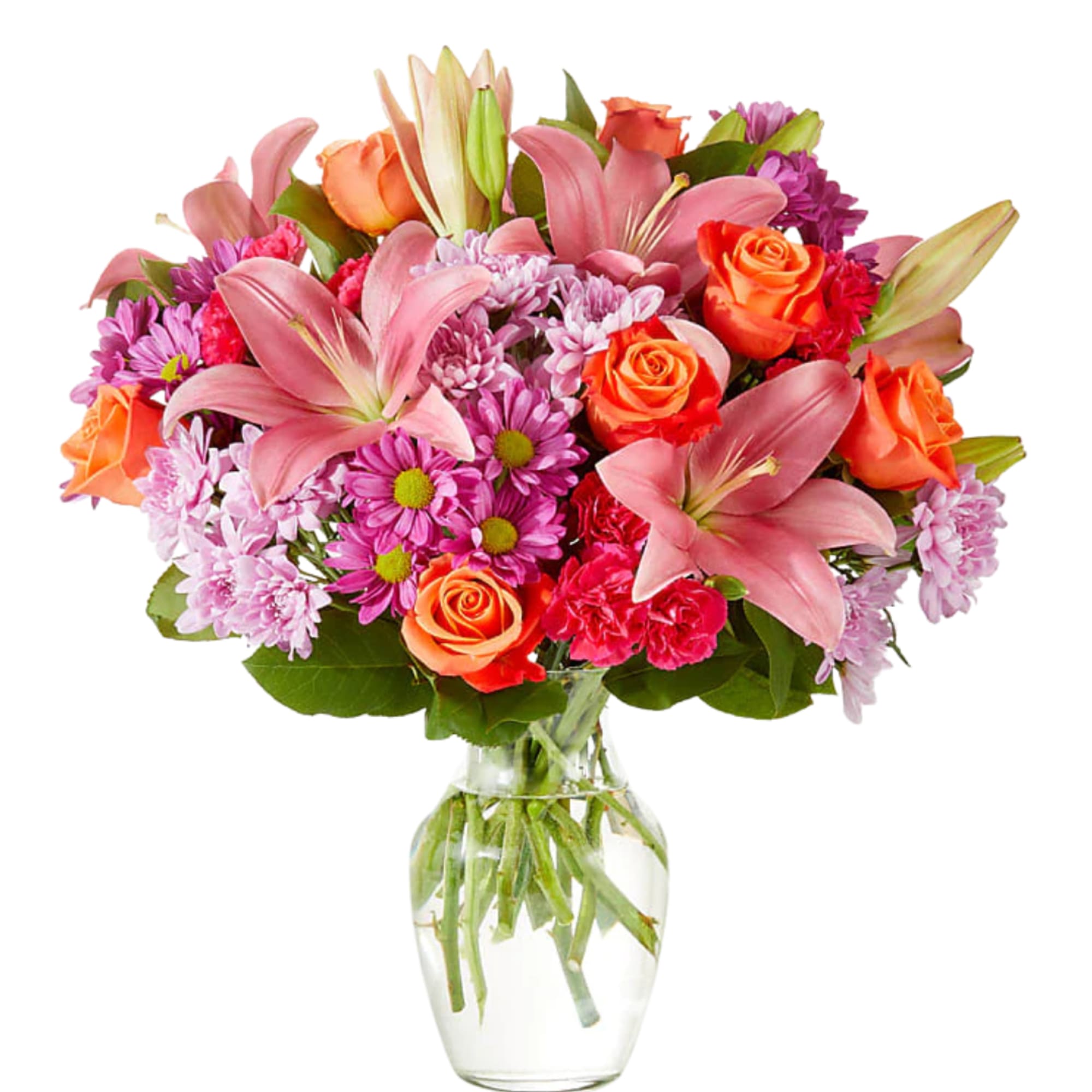 Electric Love is a striking, high-energy flower arrangement that radiates passion and
