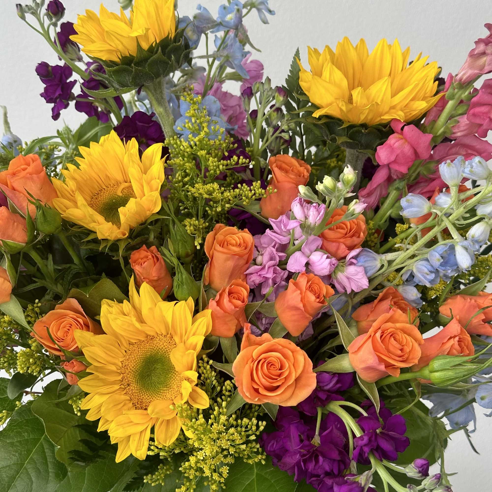 Bask in a glow of affection with Irvine Village Flowers&rsquo; full nest