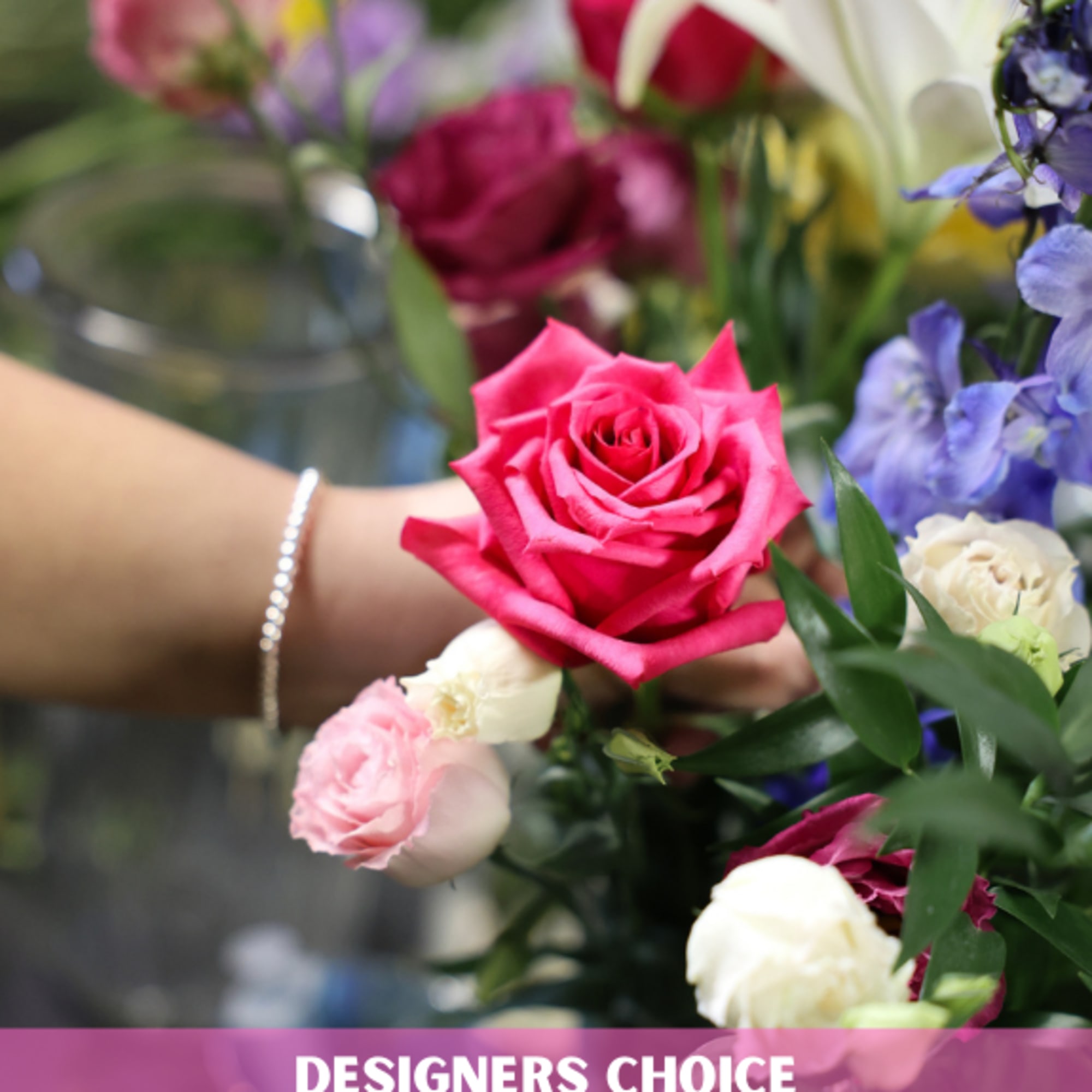 Let our designer create something beautiful just for you. Using the freshest