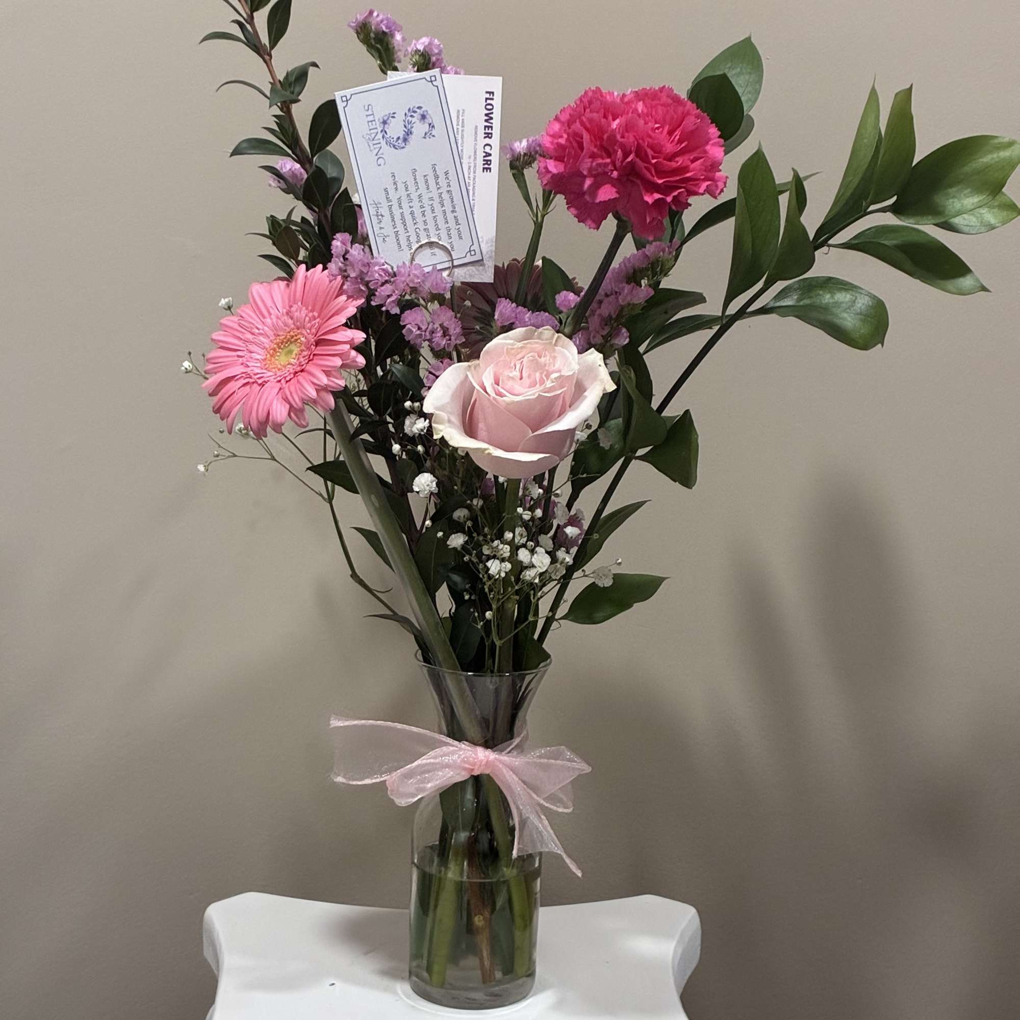 Let our designer create something beautiful just for you. Using the freshest