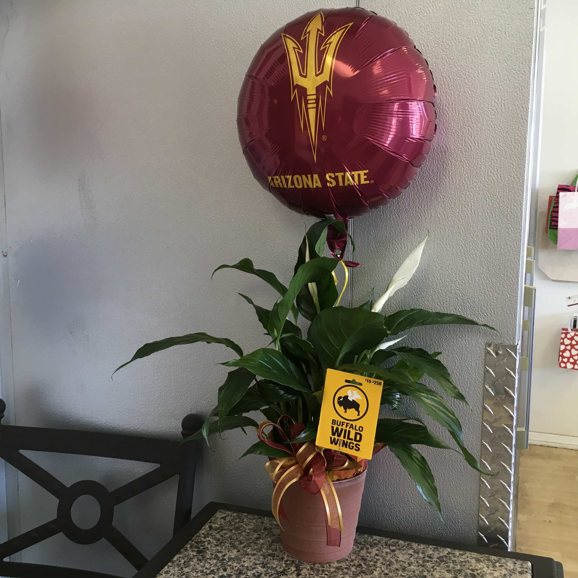 $15 Buffalo Wild Wings gift card included 