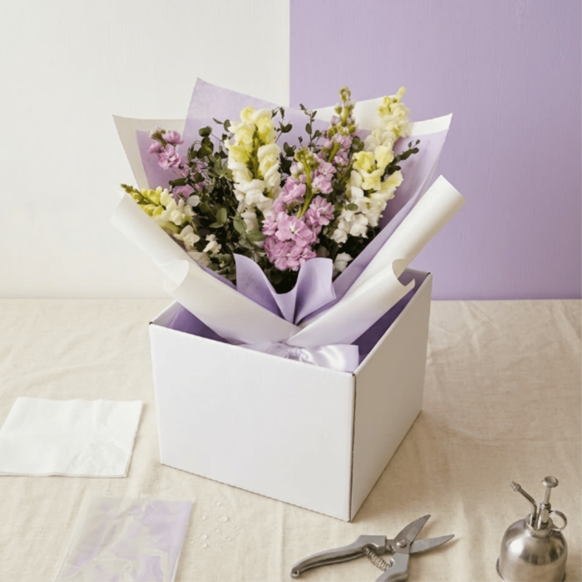 Calm, elegant, and pure&mdash;Peaceful White offers a sense of serenity during difficult