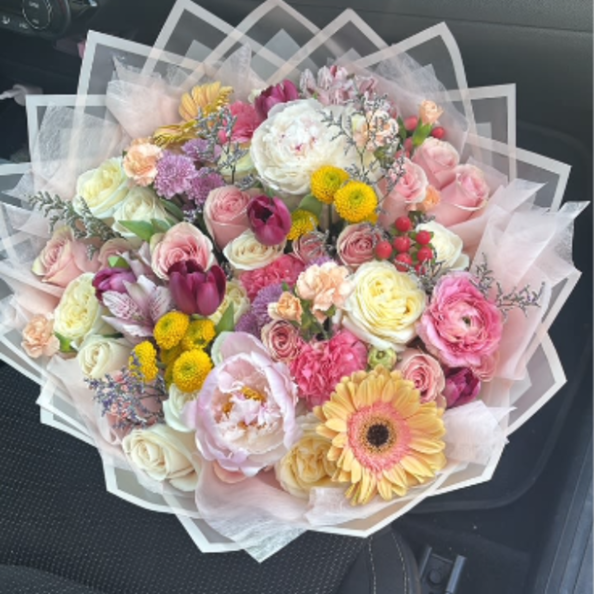 Beautiful Spring Mixture, 
The Standard Selection will be a smaller in size
