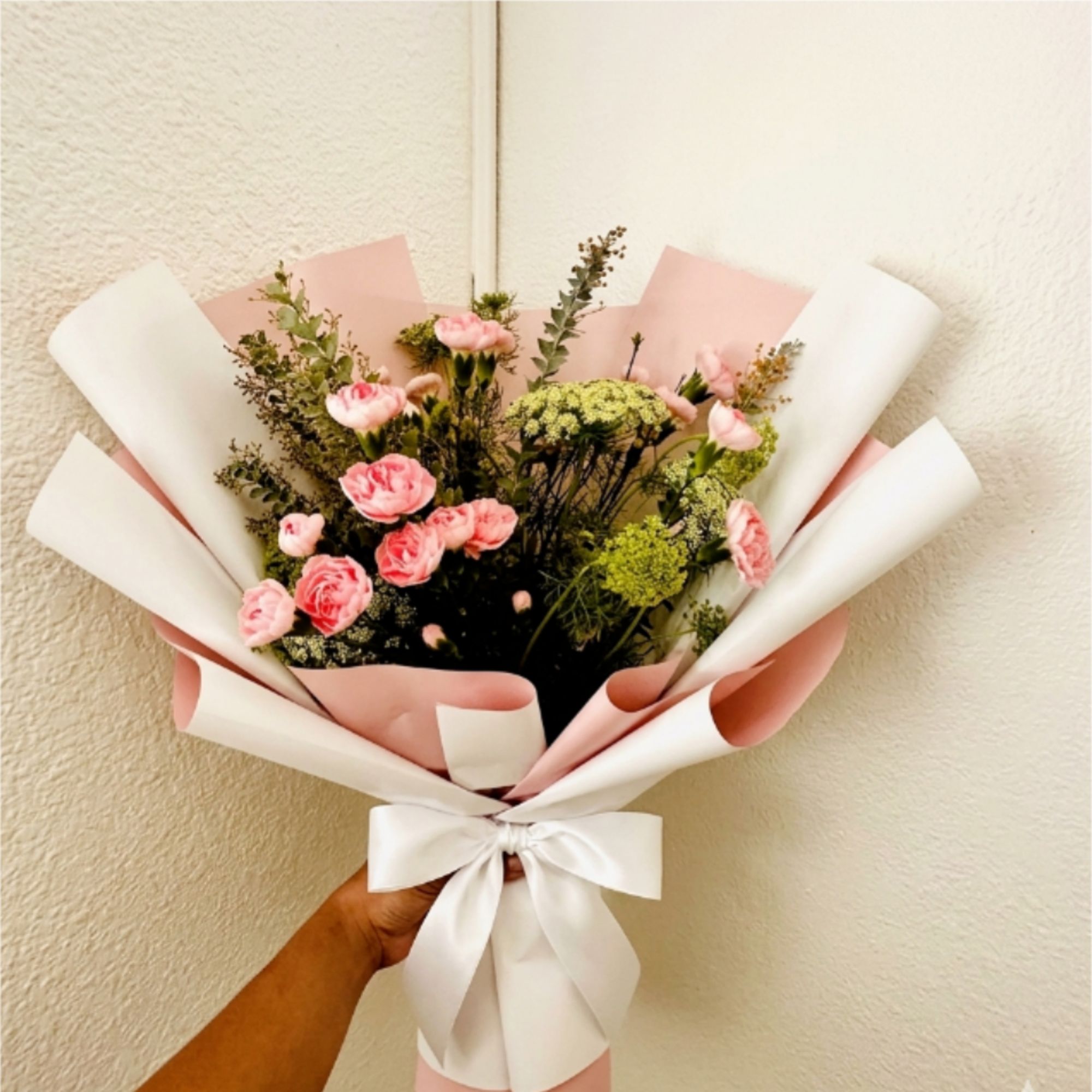 Delicate, ruffled, and sweet&mdash;Sweet Pea is as precious as a newborn arrival.