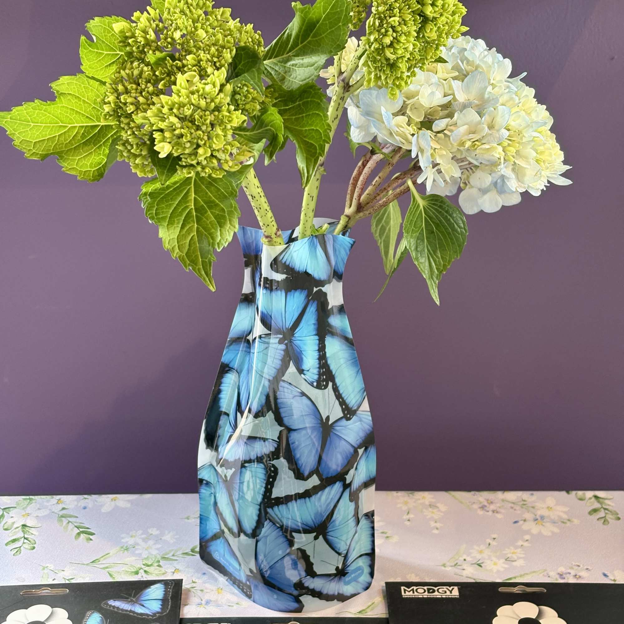 Just add water to expand! These cute reusable travel vases expand with