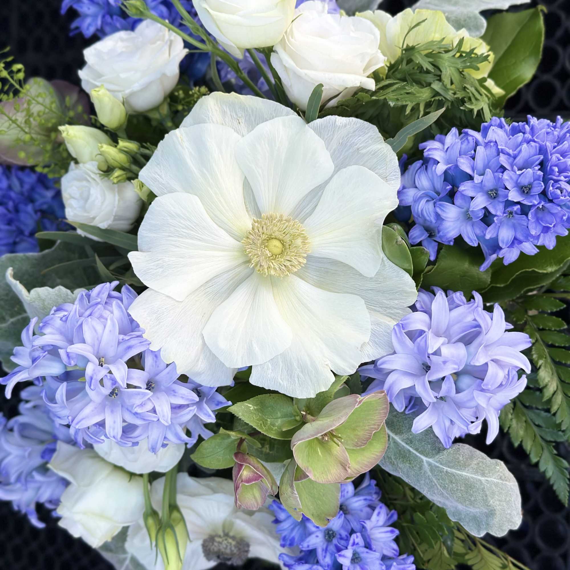 The breathtaking flowers in this Leary's Flowers exclusive arrangement are sure to