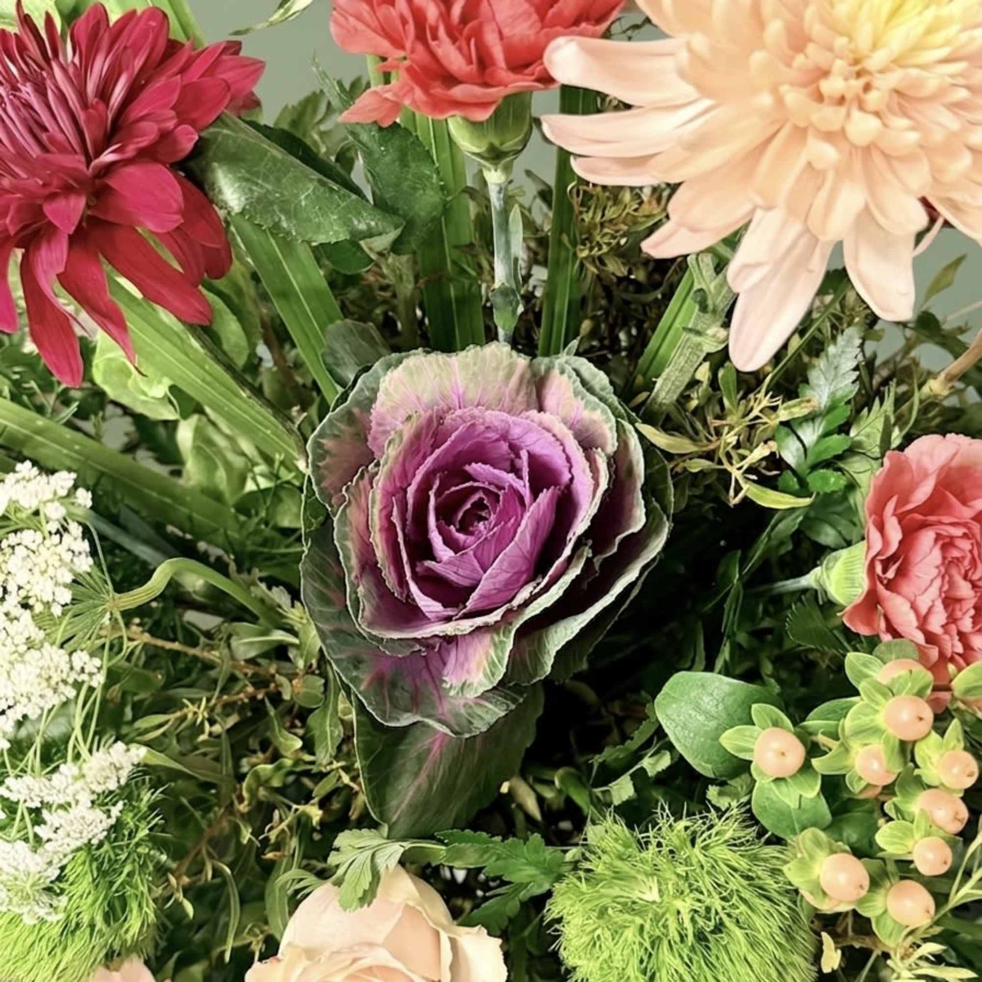 Our signature take on Spring. A wild, sophisticated blend of flowers. The