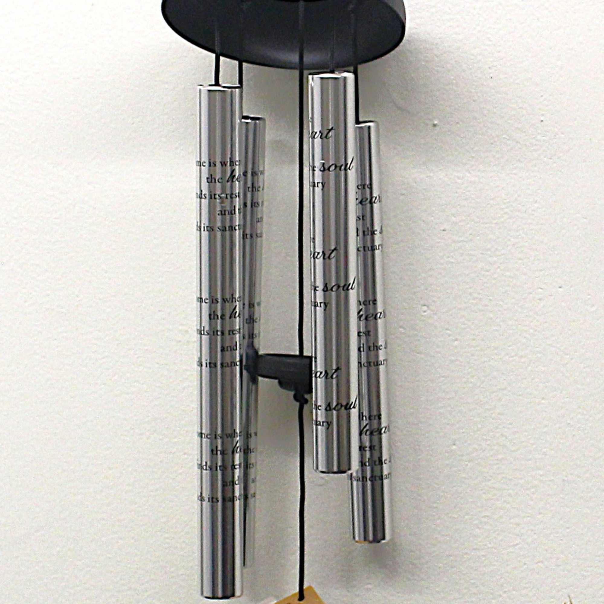 21 Inch Home Windchime
Home is where
the heart
finds its rest
and the soul
finds its