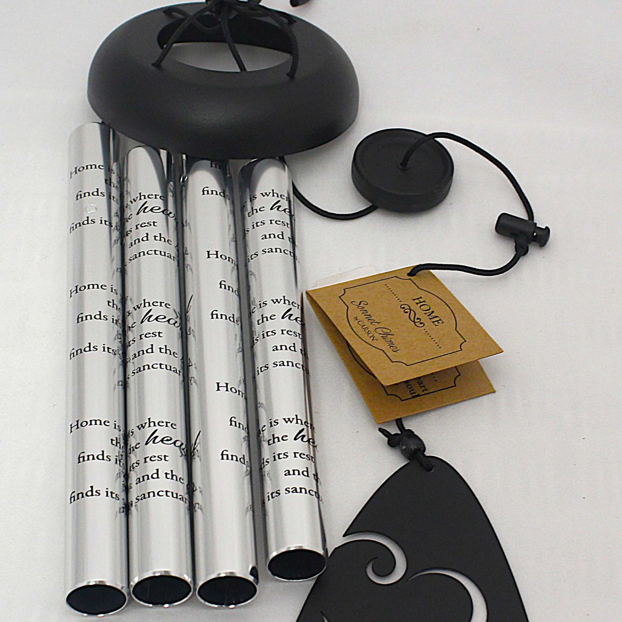 21 Inch Home Windchime
Home is where
the heart
finds its rest
and the soul
finds its