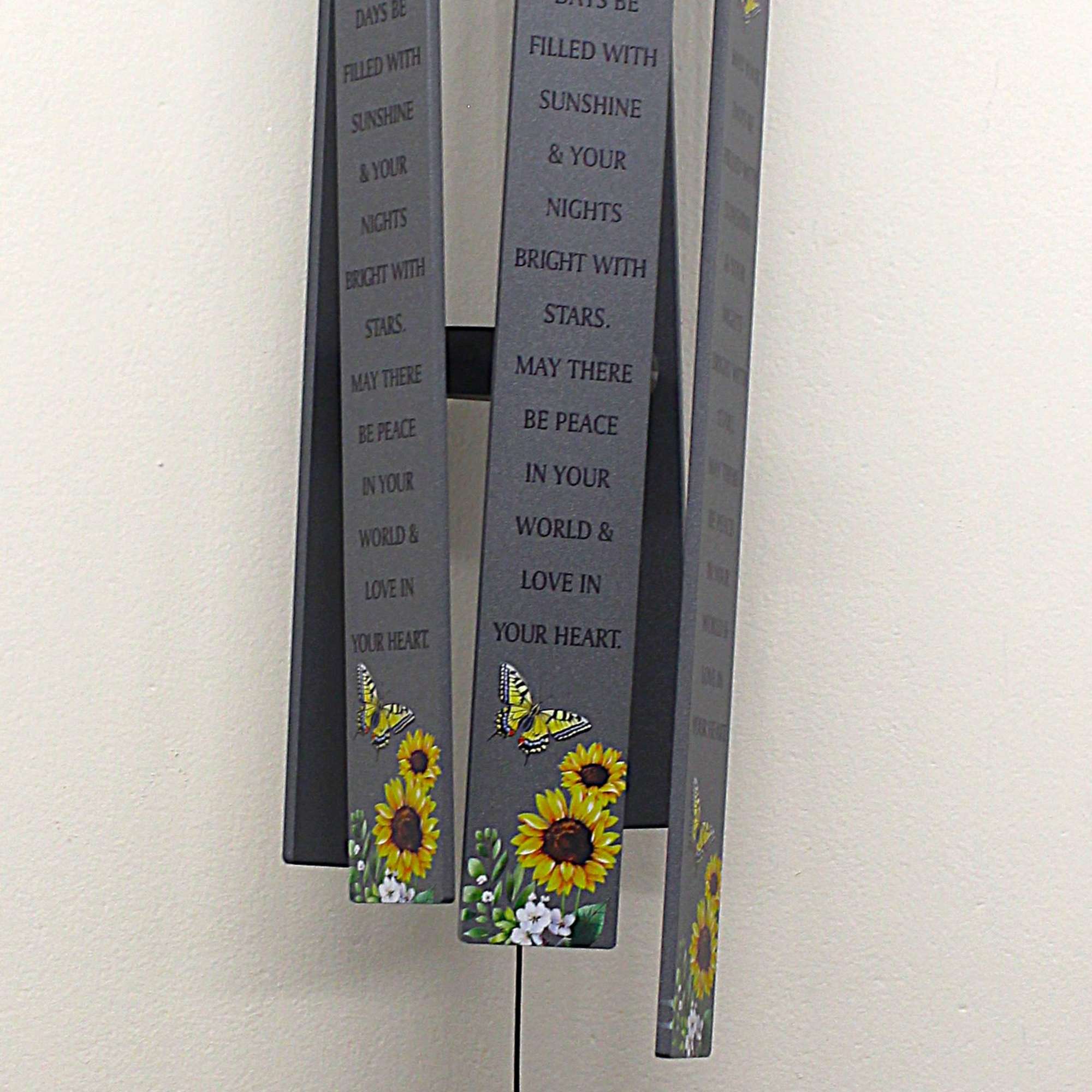 31 Inch Bar Windhimes
May your days be filled with sunshine &amp; your