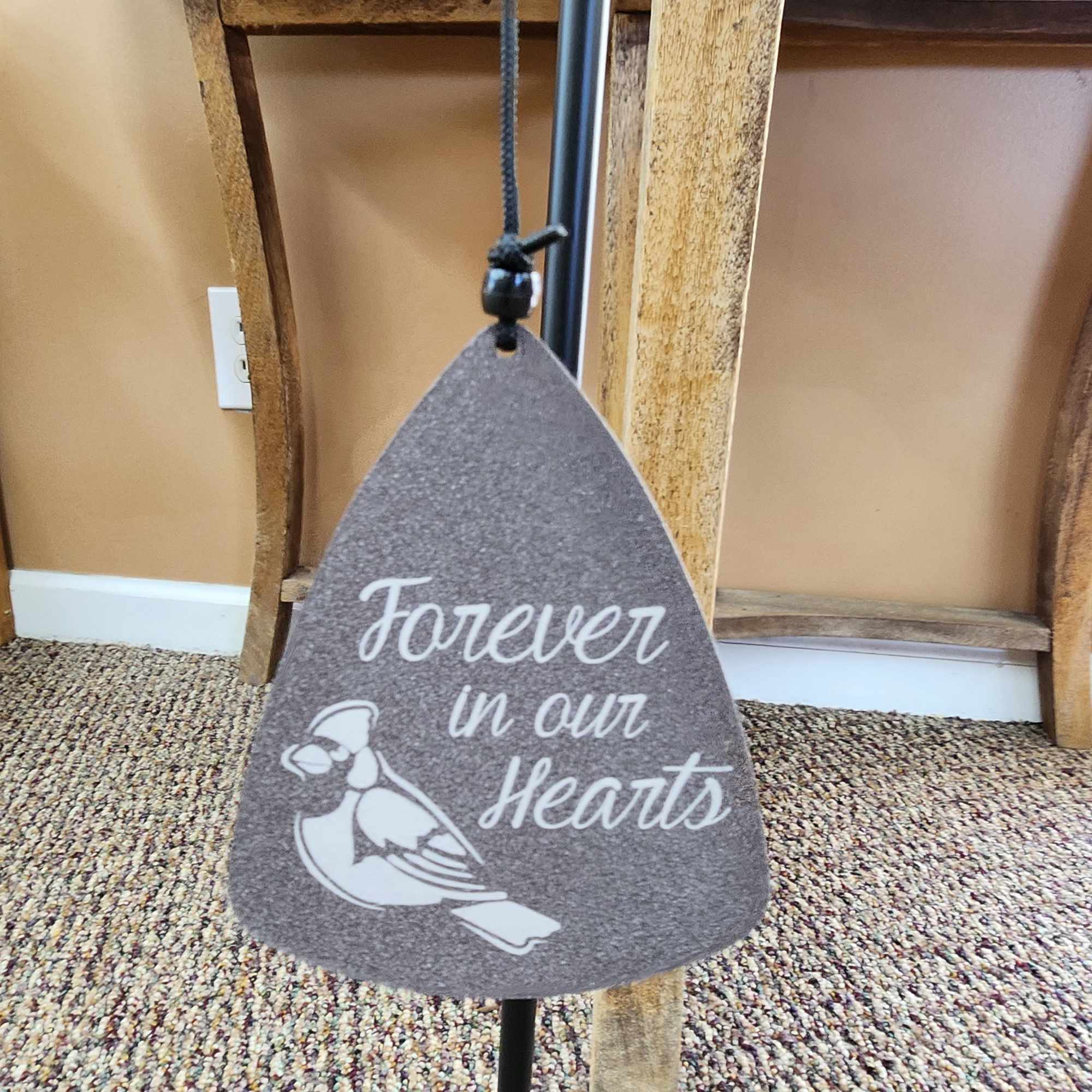 30" Wind Chime On Stand