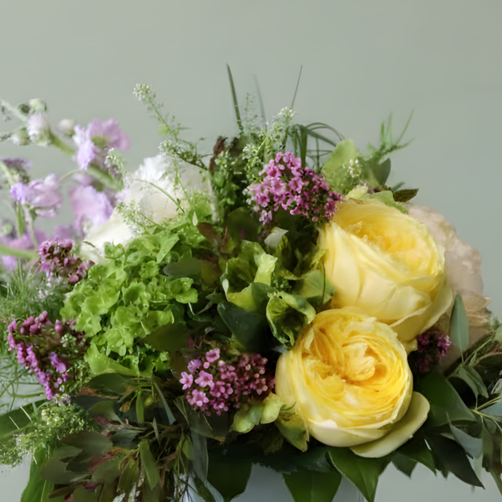 All the freshly picked premium flowers from a Victorian inspired garden. This