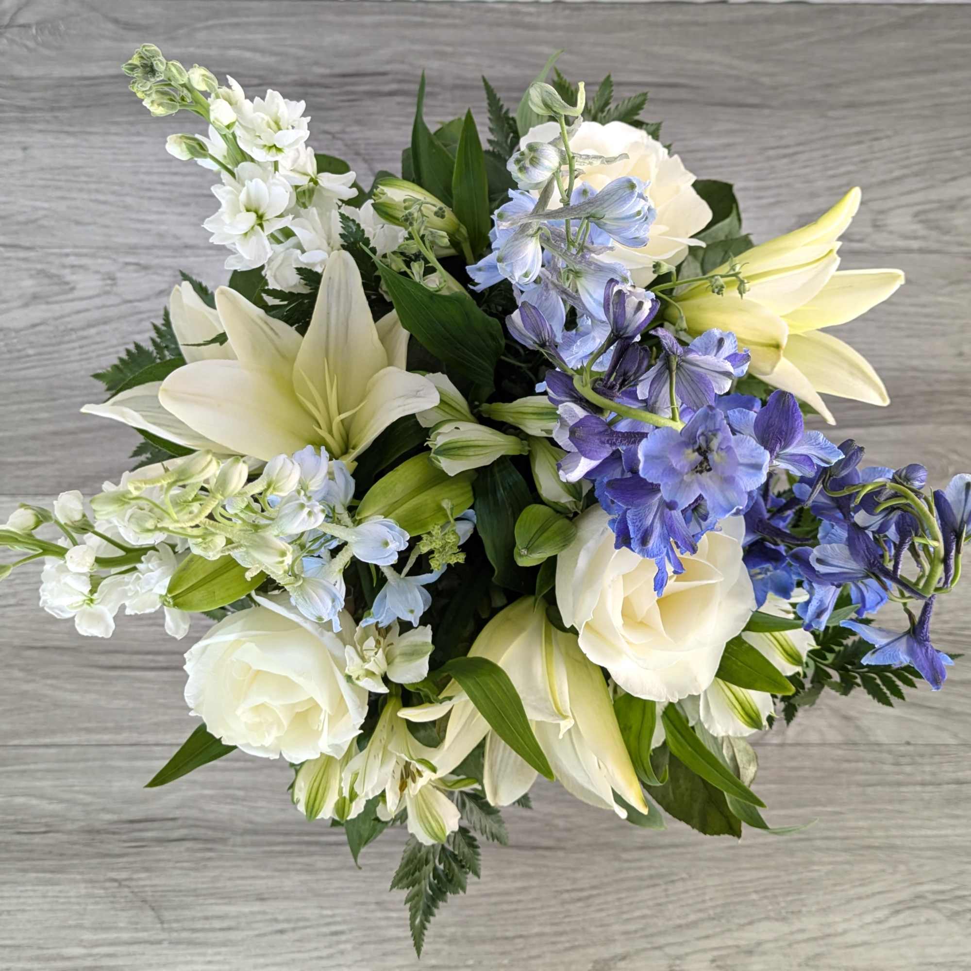 Iridescent Clouds is A Ladybug Floral exclusive bouquet. This bouquet includes asiatic