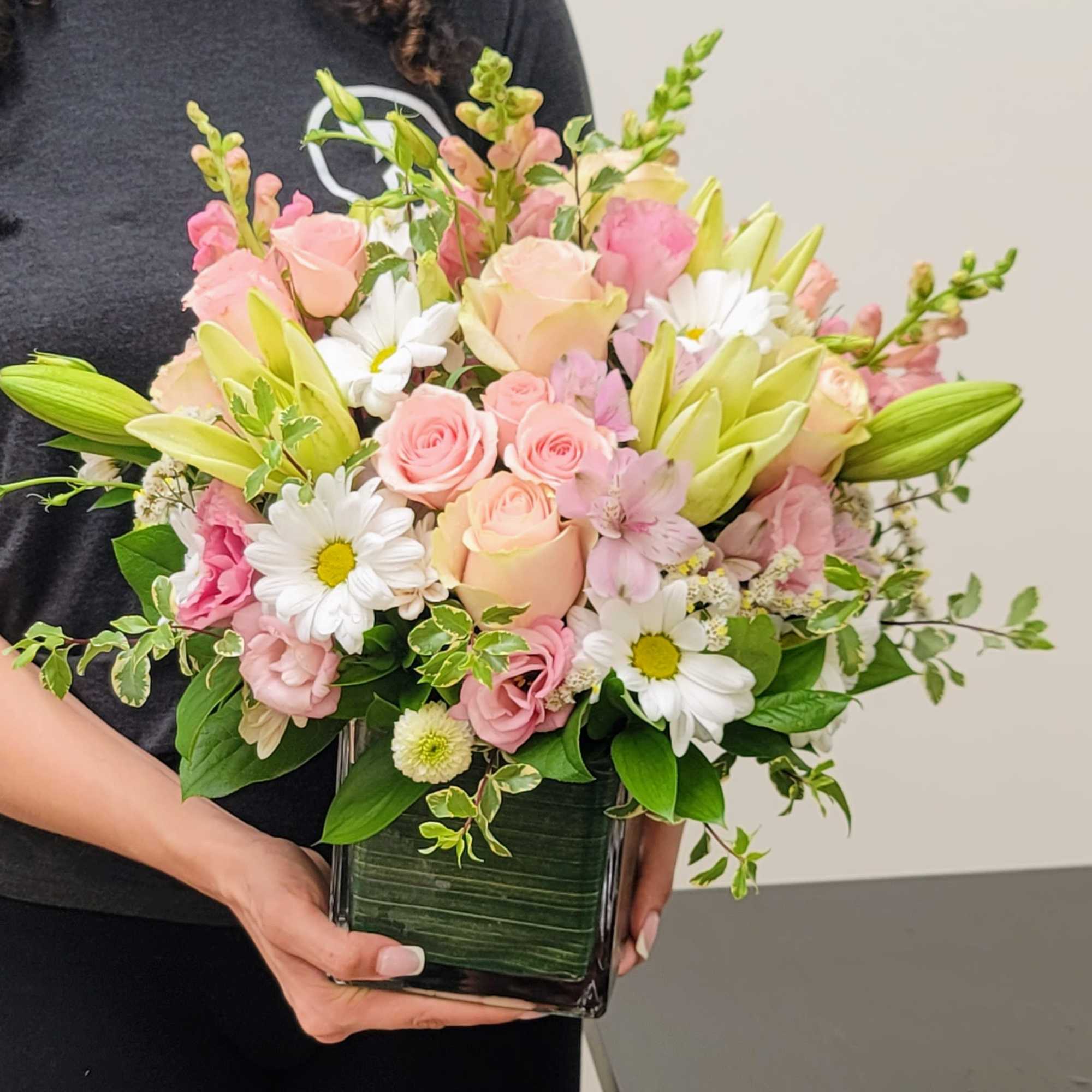 When words fail to express words, let the Healing Bloom arrangement convey.