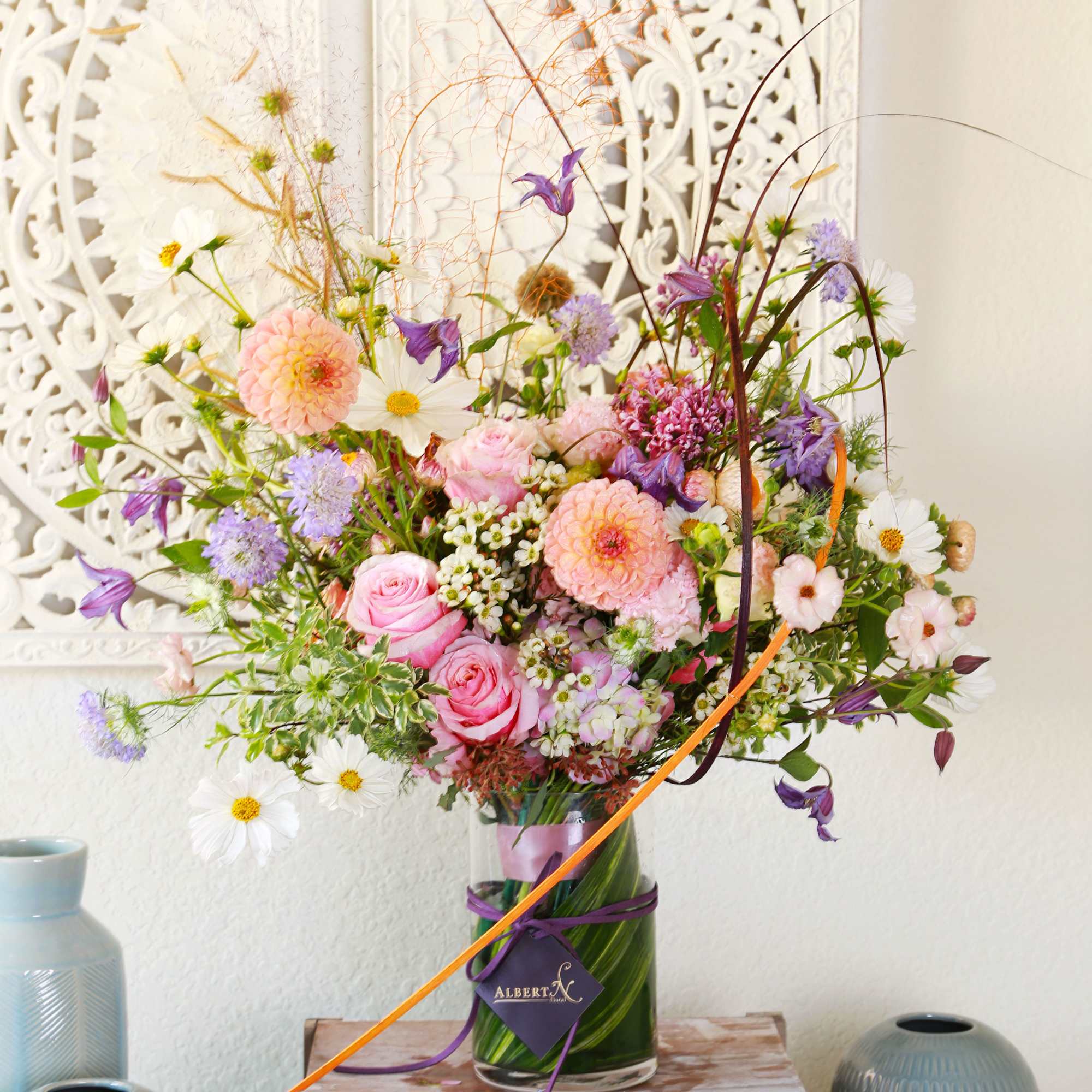 Introducing our "Opulent Blooms" bouquet&mdash;a stunning floral arrangement that radiates elegance and