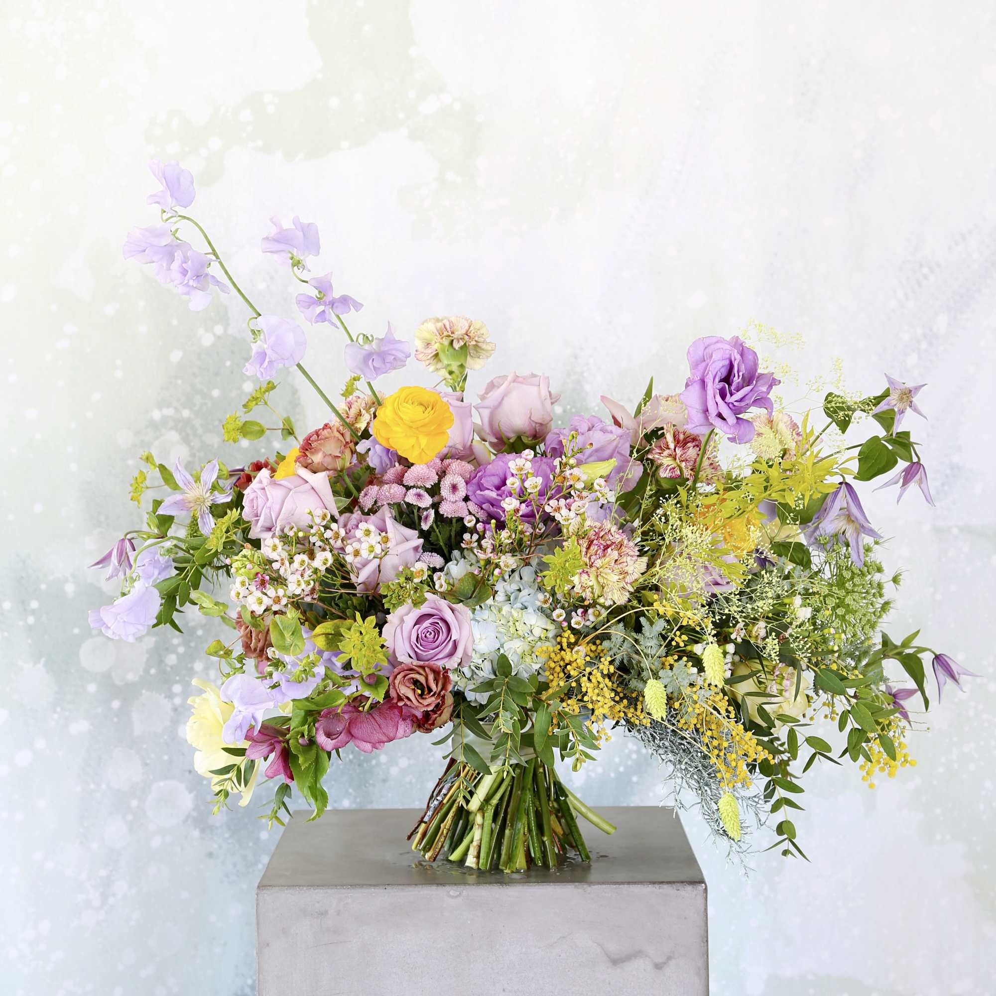 By using a Calm and Loving emotional Unique romantic ombre color palette