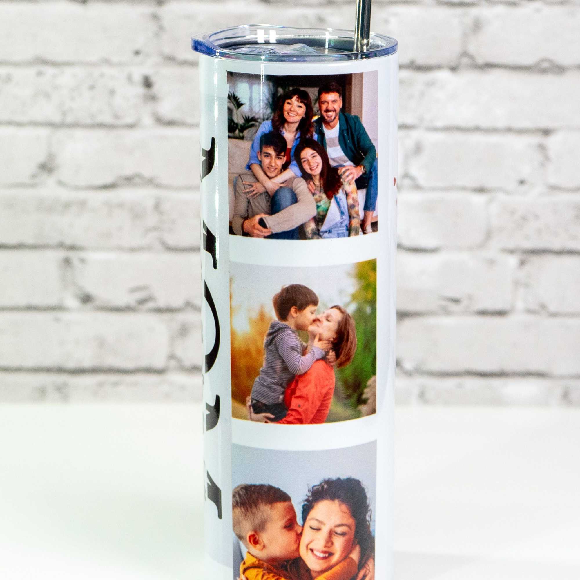 Make every sip special with our Personalized 20 oz Photo Tumbler, designed