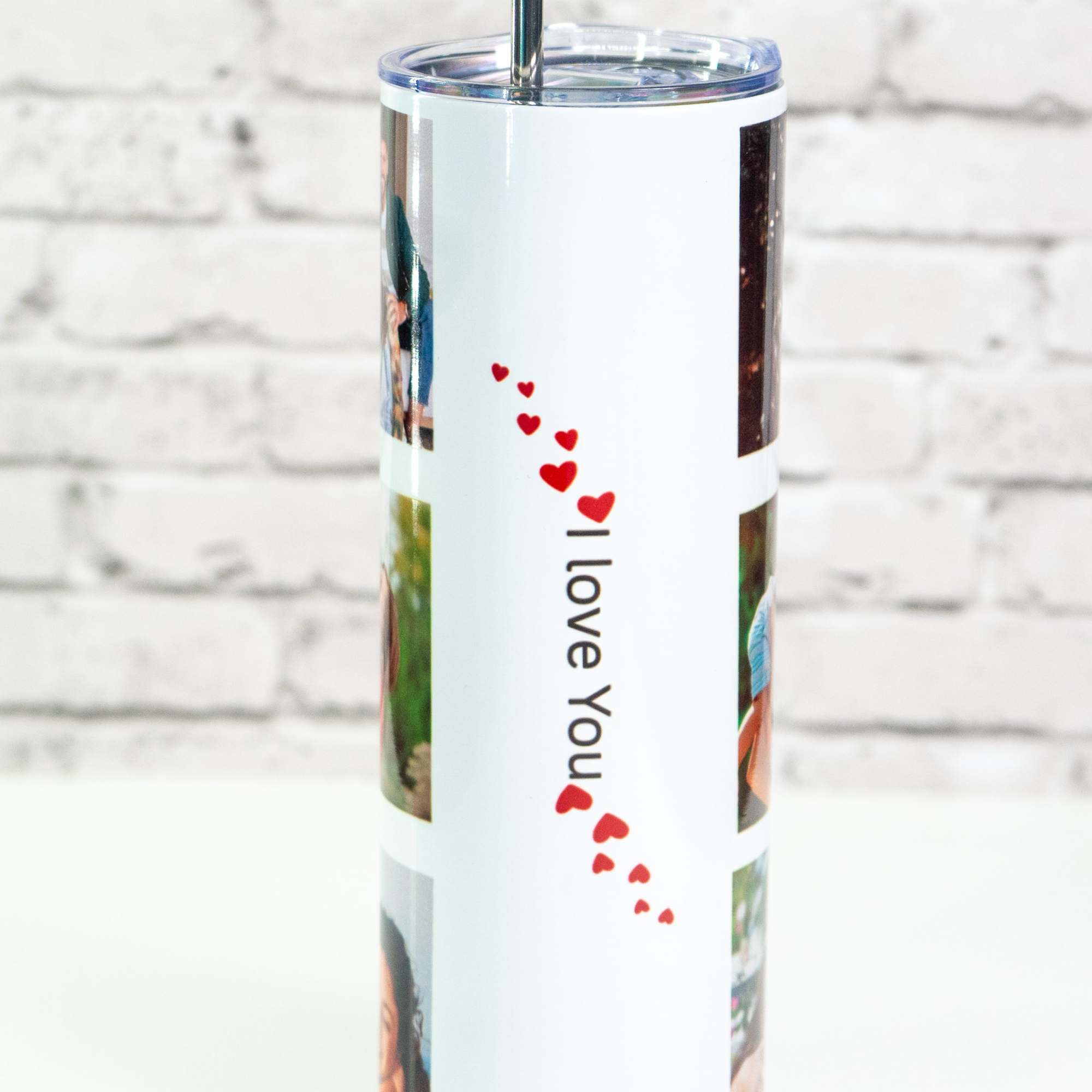 Make every sip special with our Personalized 20 oz Photo Tumbler, designed