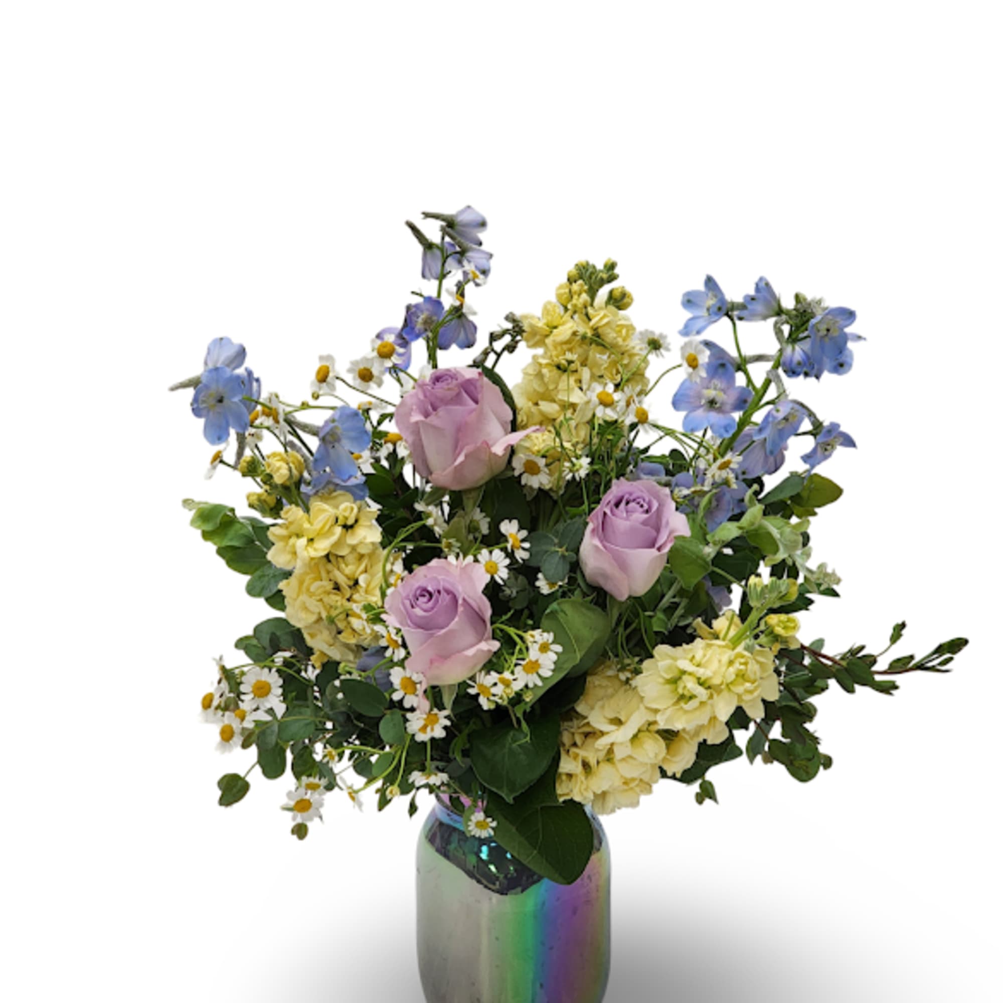 Soft and soothing like a summer breeze, Sky Bloom brings together calming