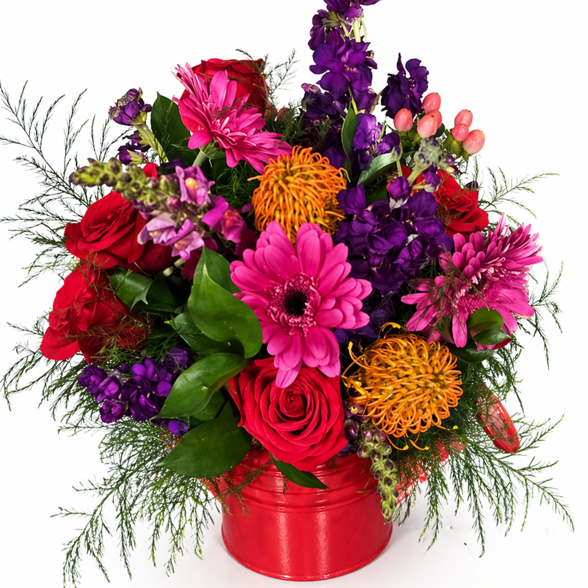 Make a bold and beautiful statement with our Ruby Radiance Watering Can