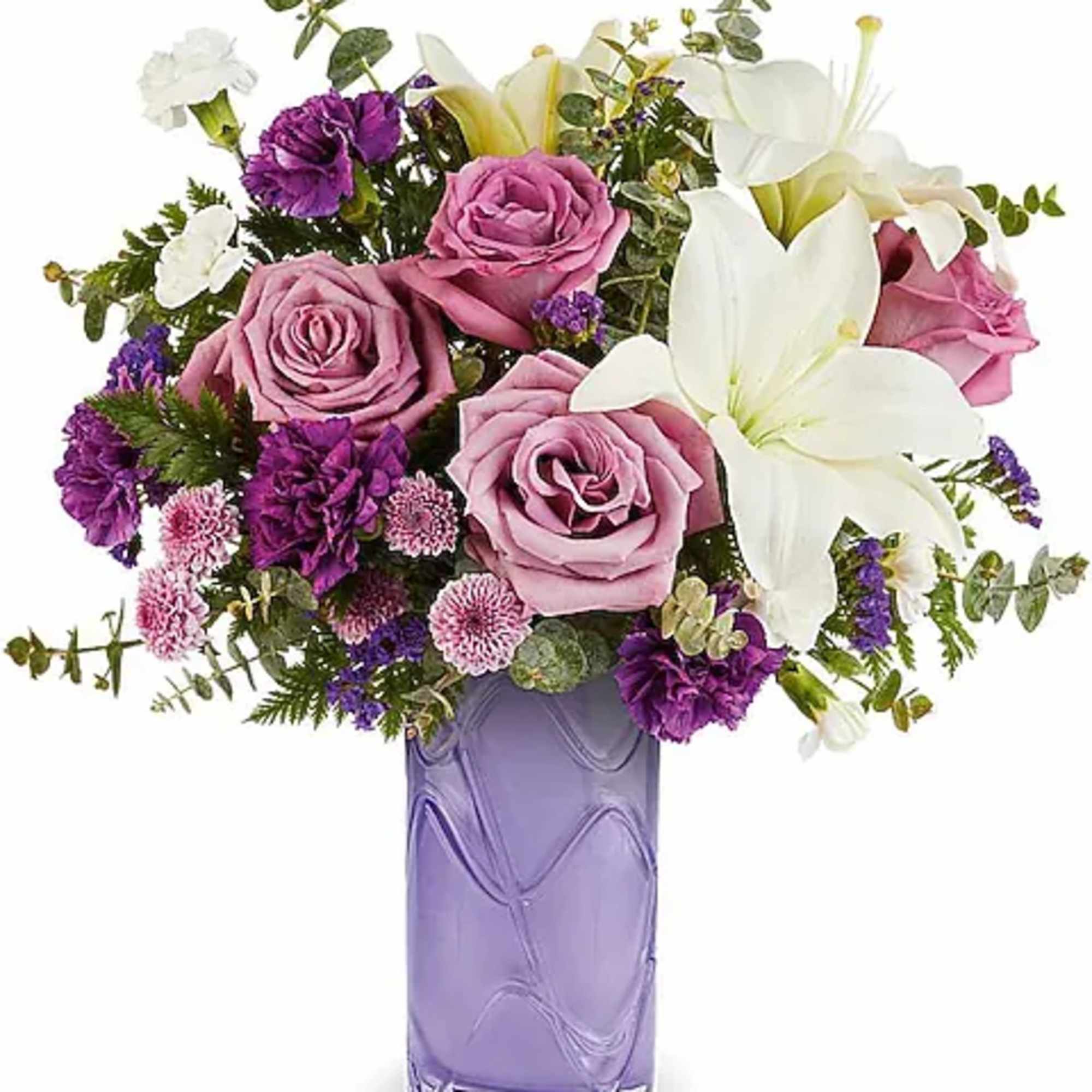 Make Mother's Day extra special with the Mauvelous Bloom Bouquet, a lush