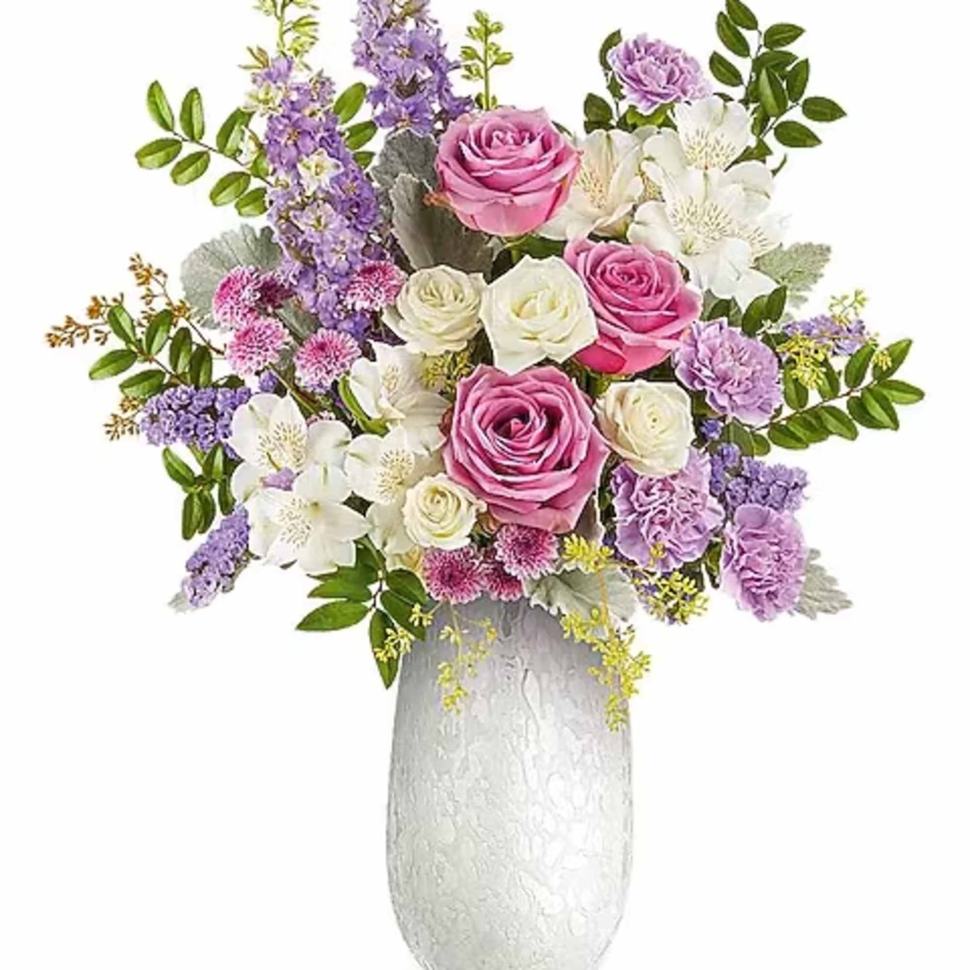 Celebrate Mom with the Prism Petals Bouquet, a radiant mix of pink