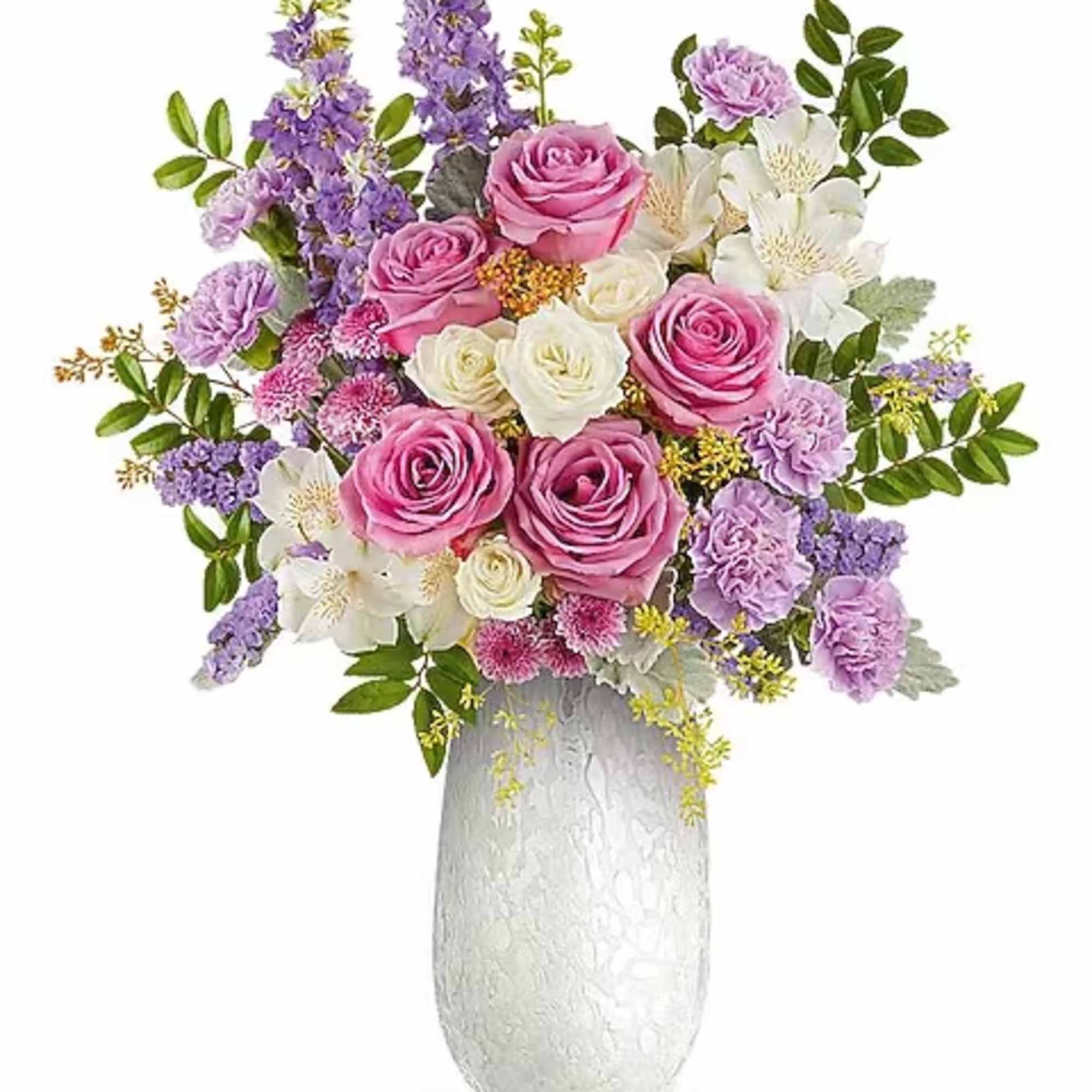 Celebrate Mom with the Prism Petals Bouquet, a radiant mix of pink