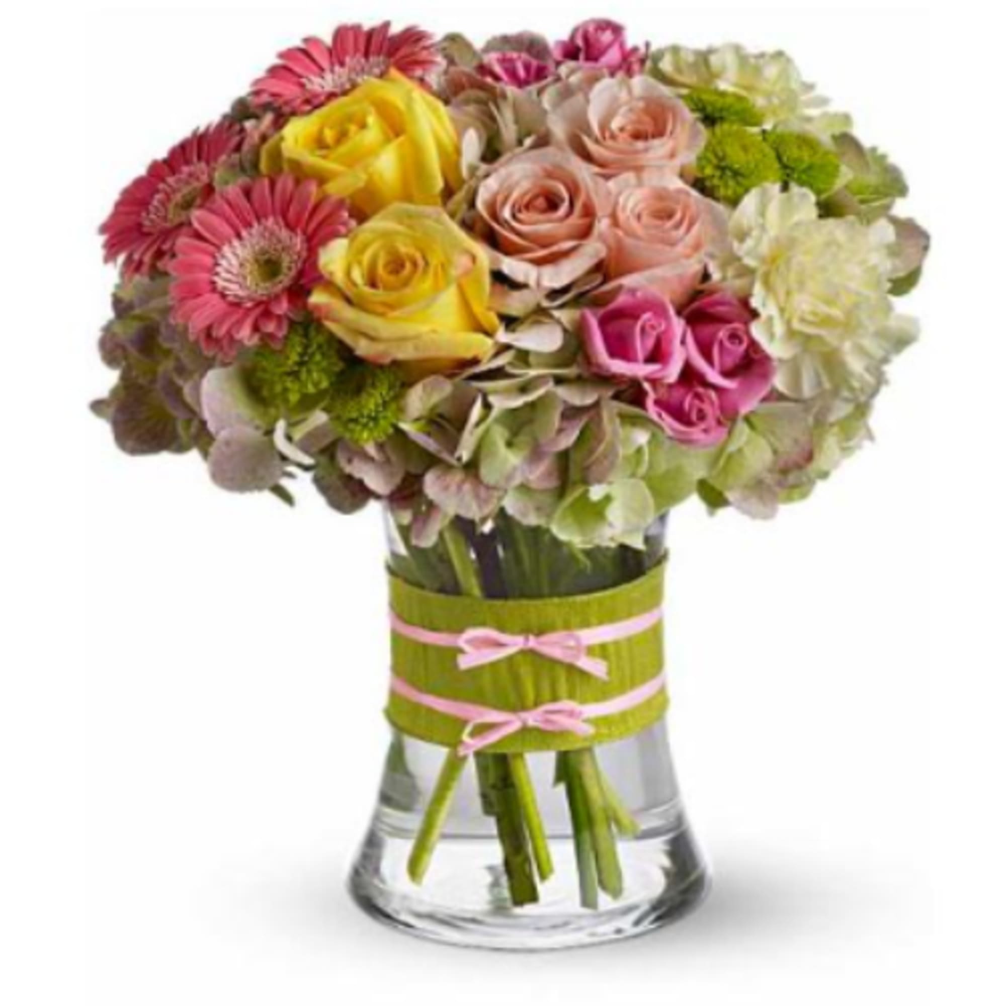  Pet Friendly?
No
This design includes chrysanthemums and daisy-family blooms, which are toxic