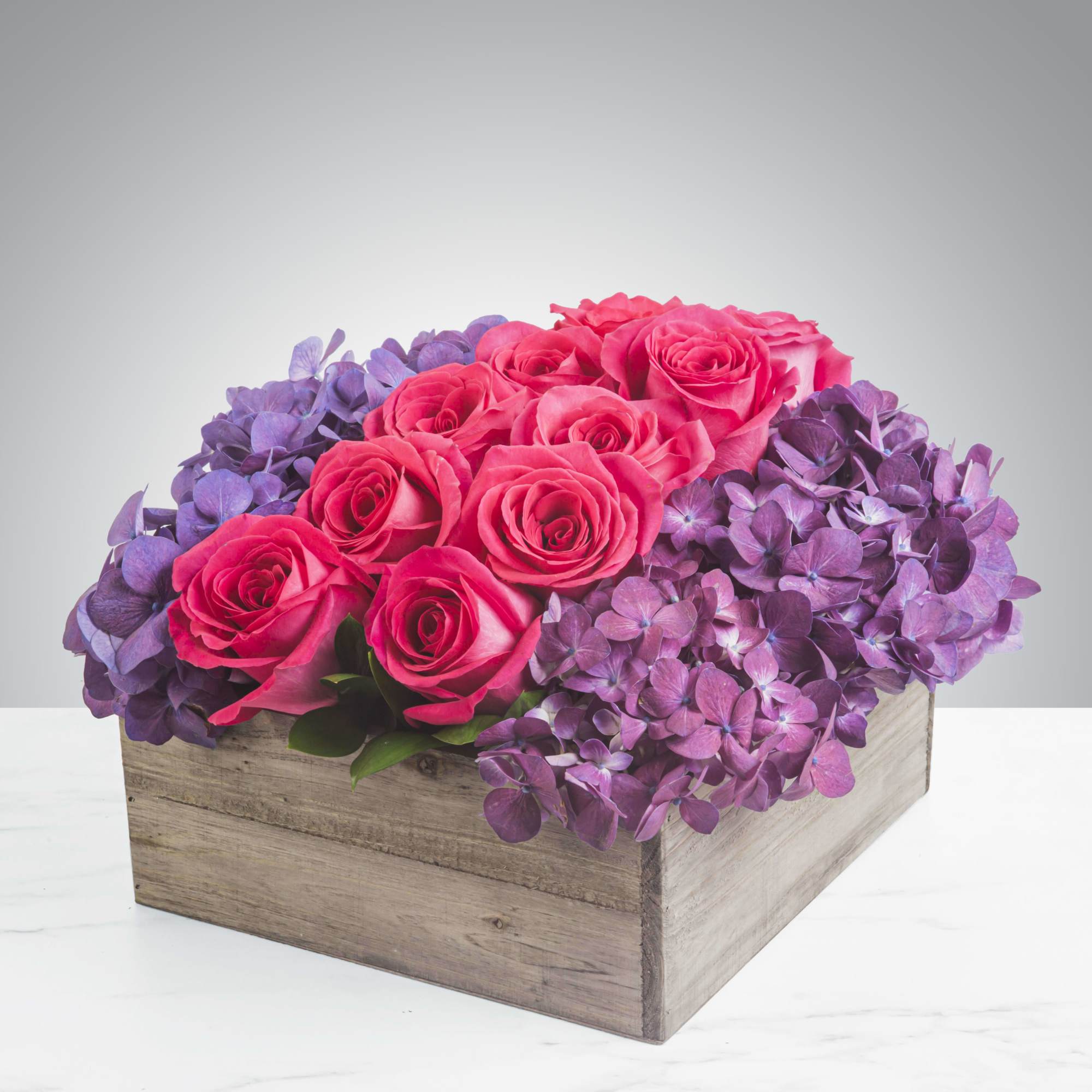 This large flower box is a full statement and brings color to