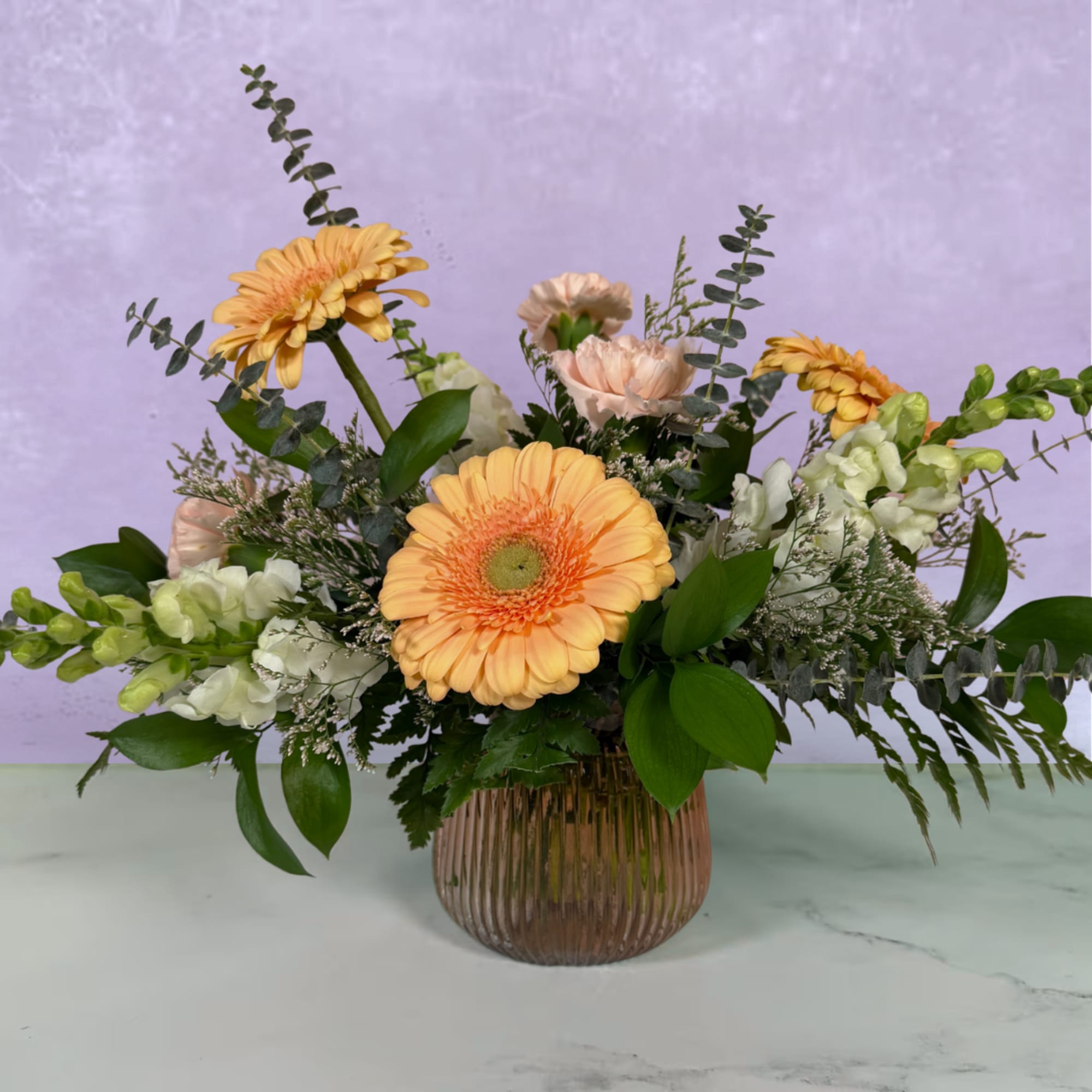 Peachy Breeze is a classy way to shake things up this Valentine's