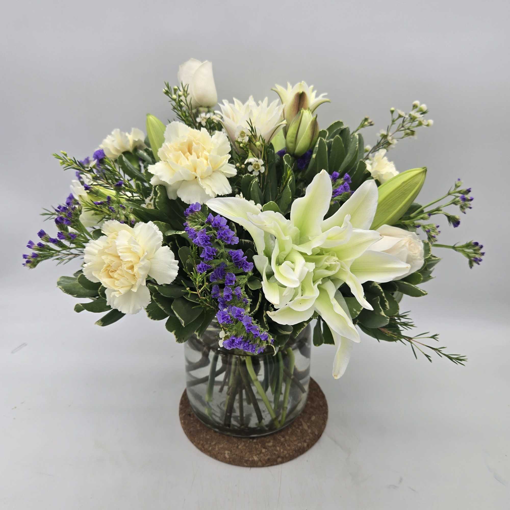 BEYOND BLUE BOUQUET
There is something about the shade of blue that brings