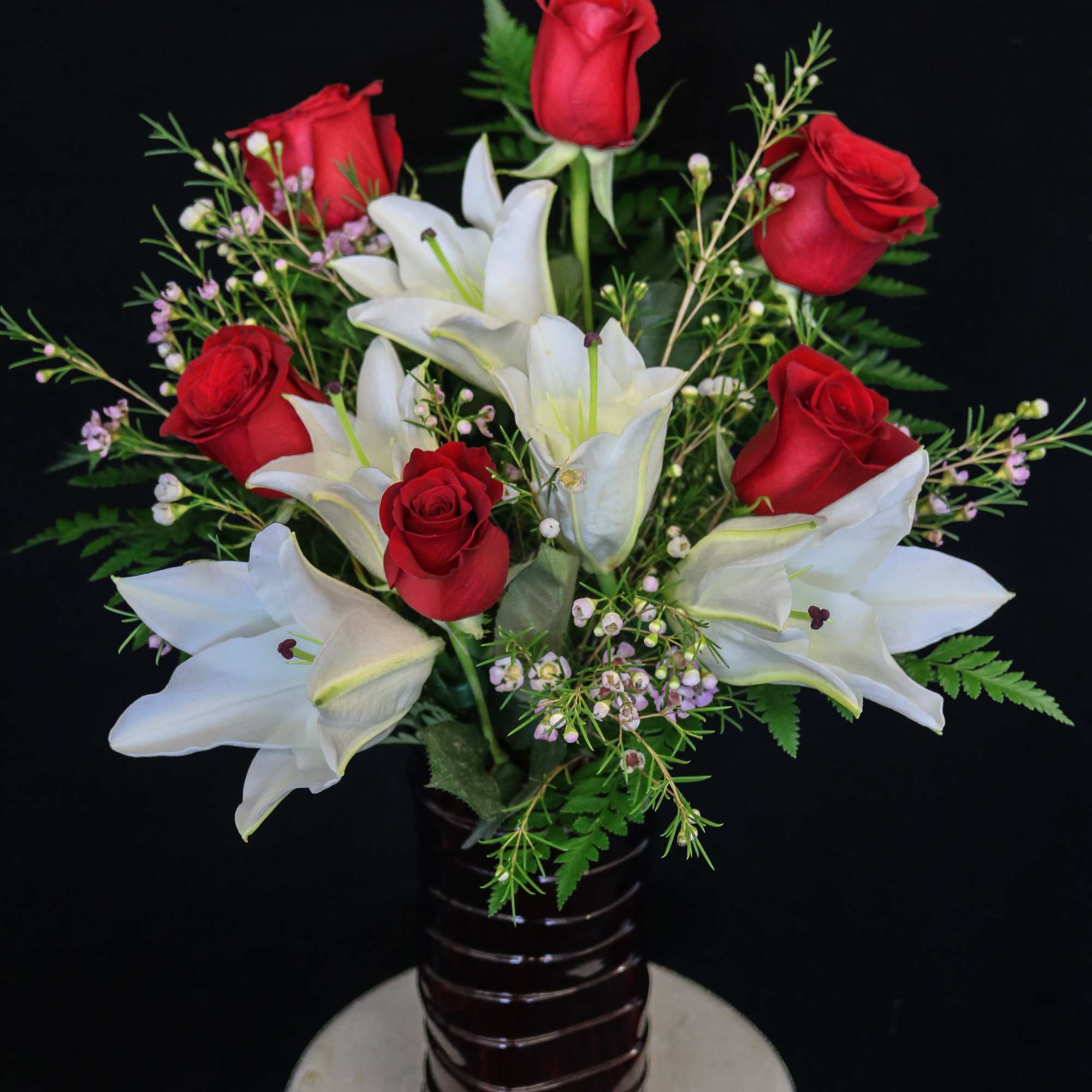 Rose&Lily様 リクエスト 2点 まとめ商品 Red Rose & Lily Romanceby Atlantis Flowers & Gifts