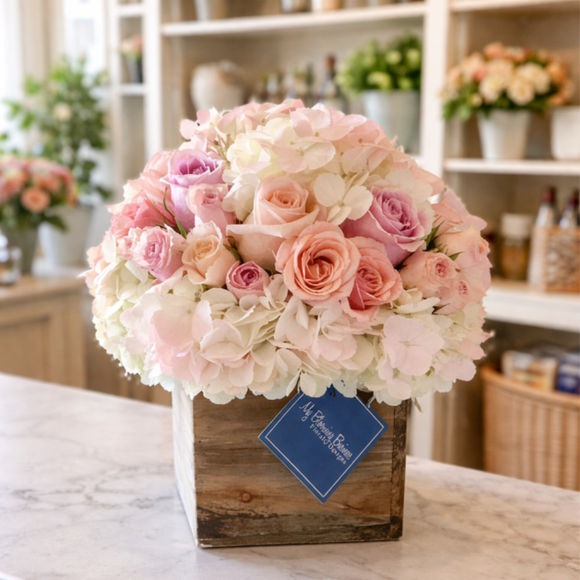 Rustic &amp; Peach &ndash; Our #1 Best Seller

Our Rustic &amp; Peach arrangement