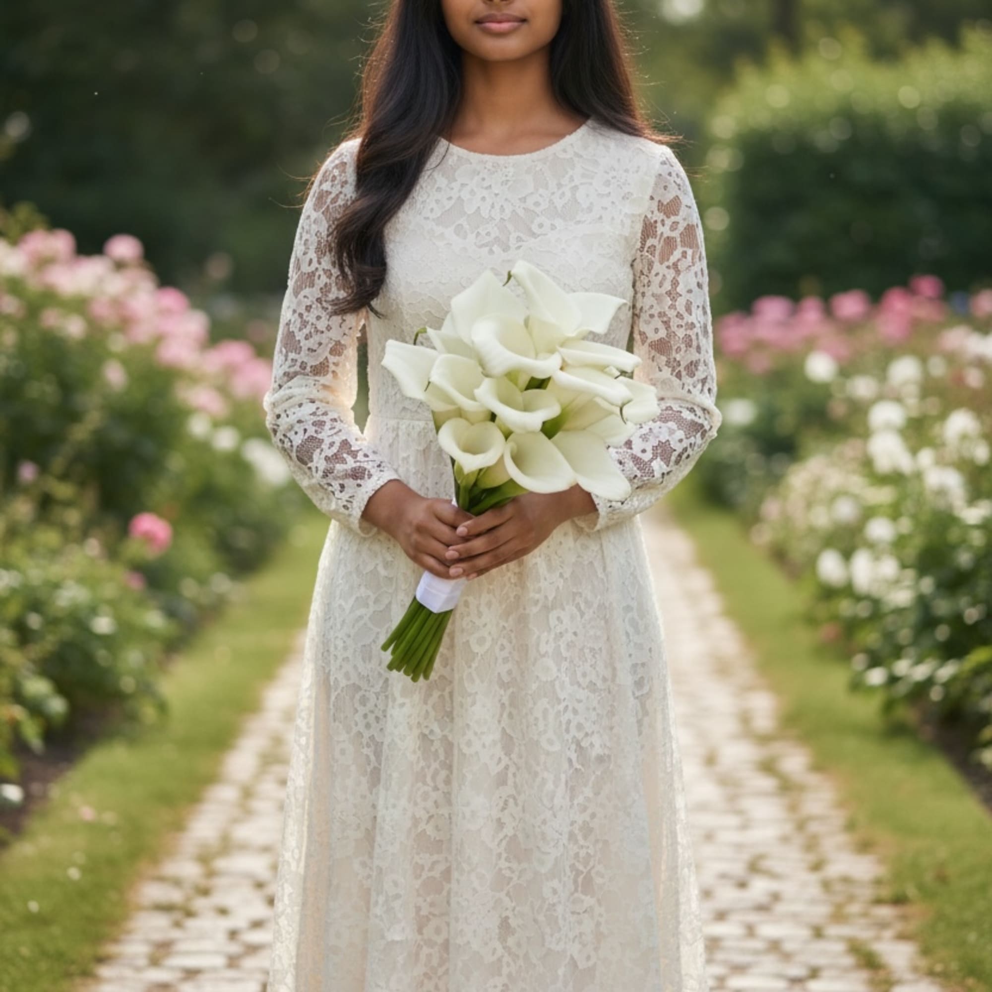 this bouquet has over 12 calla lilys 