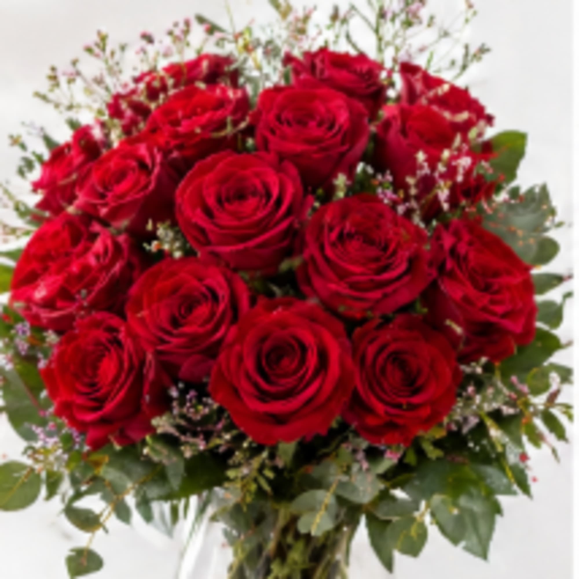 Nothing speaks of love so much as a bouquet of beautiful red