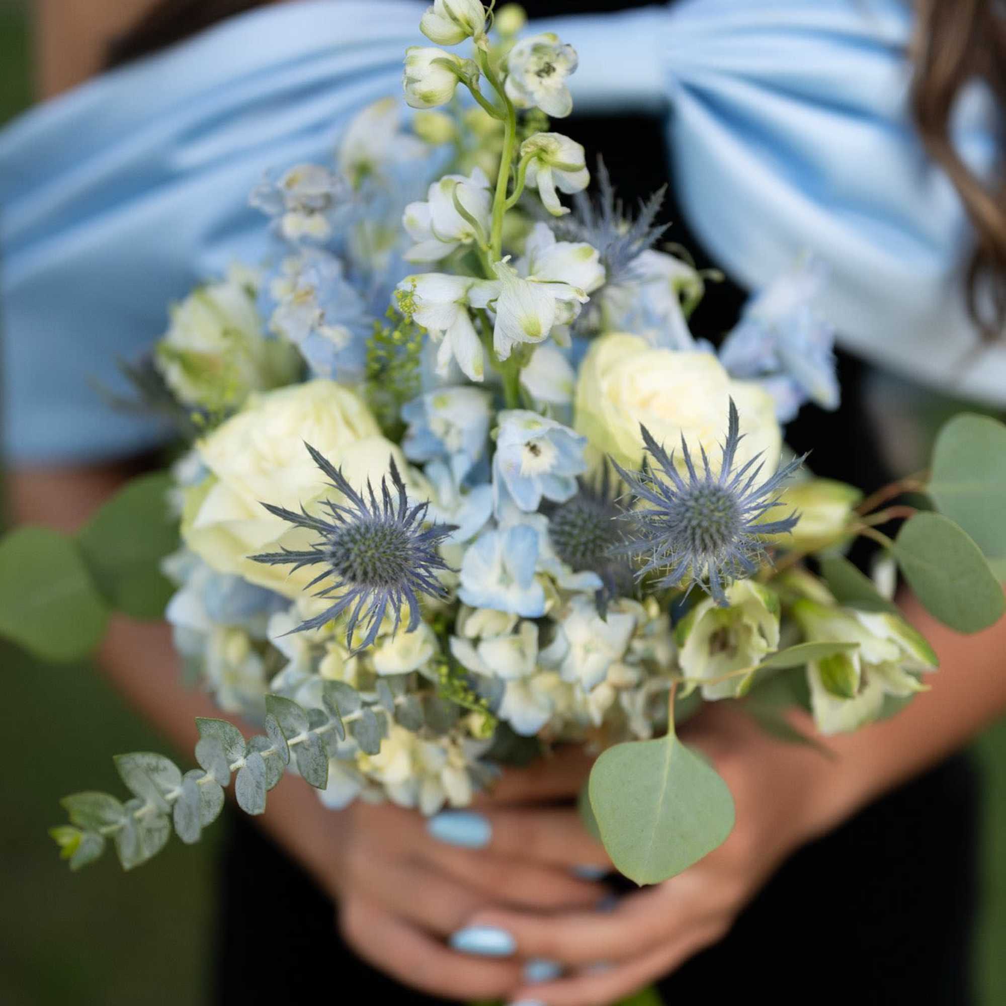 Small but make it stunning! A fresh mix of blooms styled to