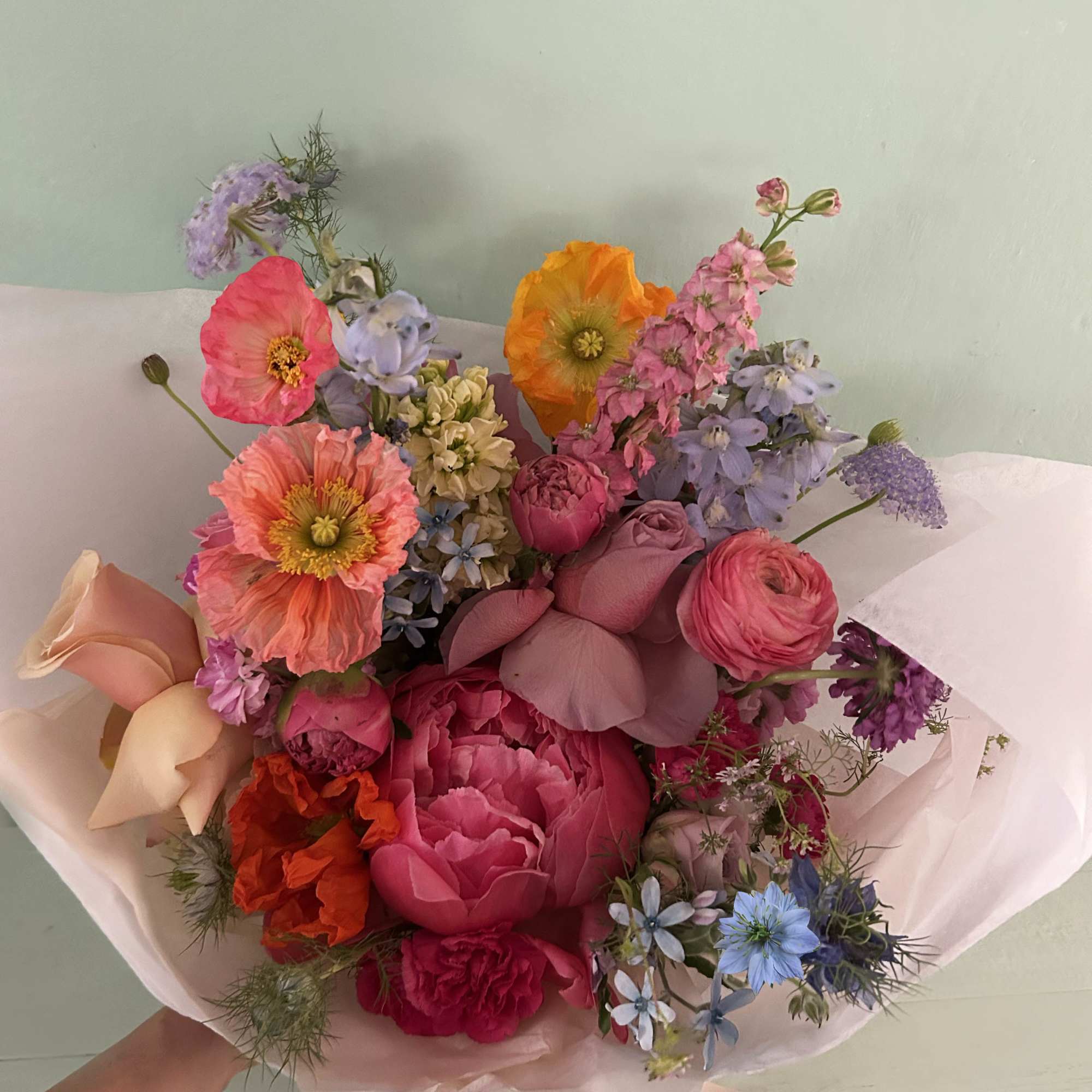 The most happy and joyful hand tied bouquet absolutely perfect for Mother's