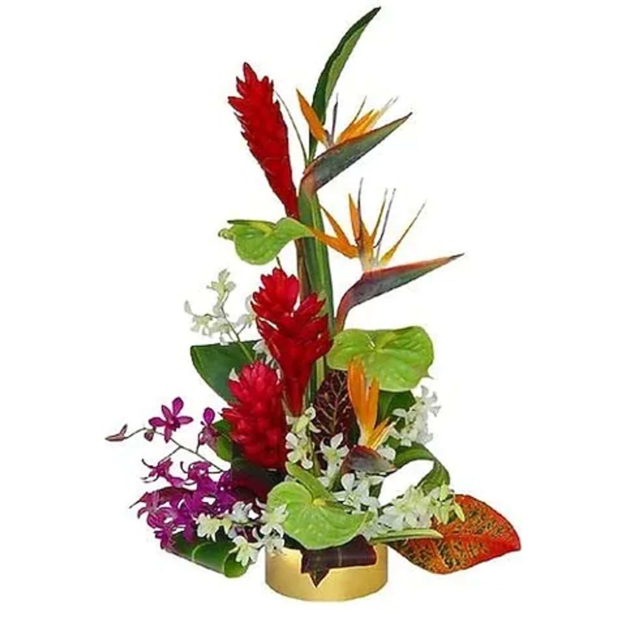 Tropical flowers Please allow 7 day advance to ship