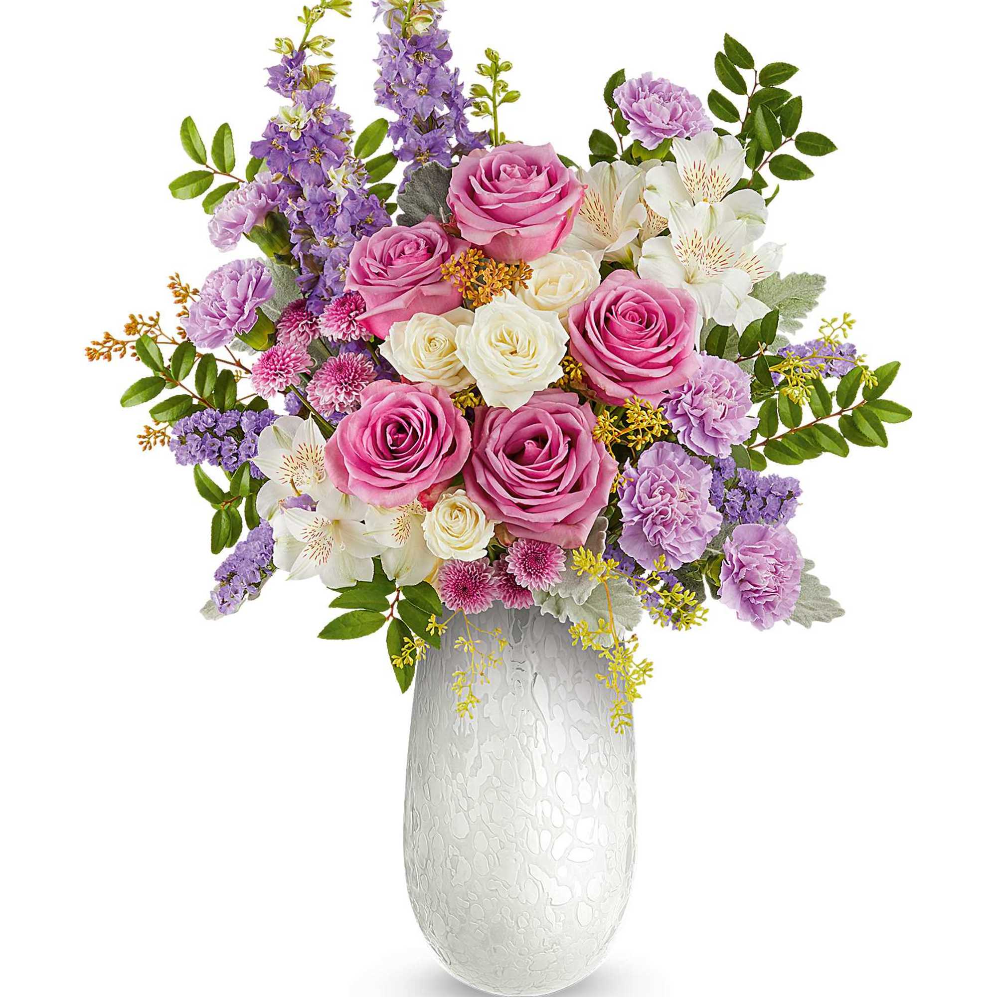 Celebrate Mom with our Prism Petals Bouquet, a radiant mix of pink